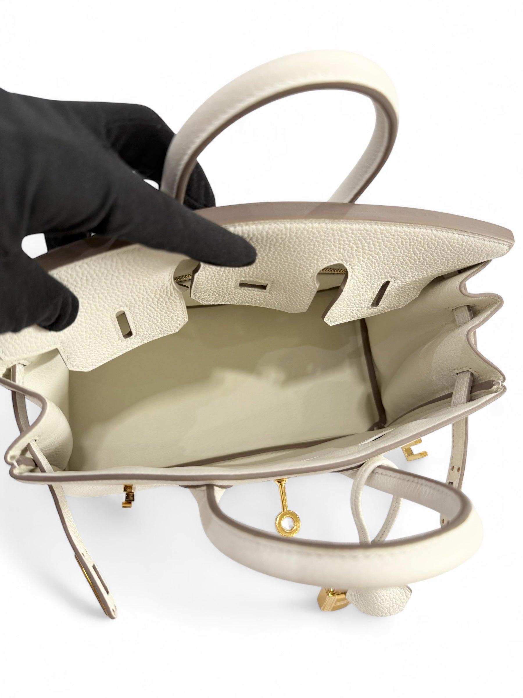Hermès - Sac Birkin 25 Mushroom
