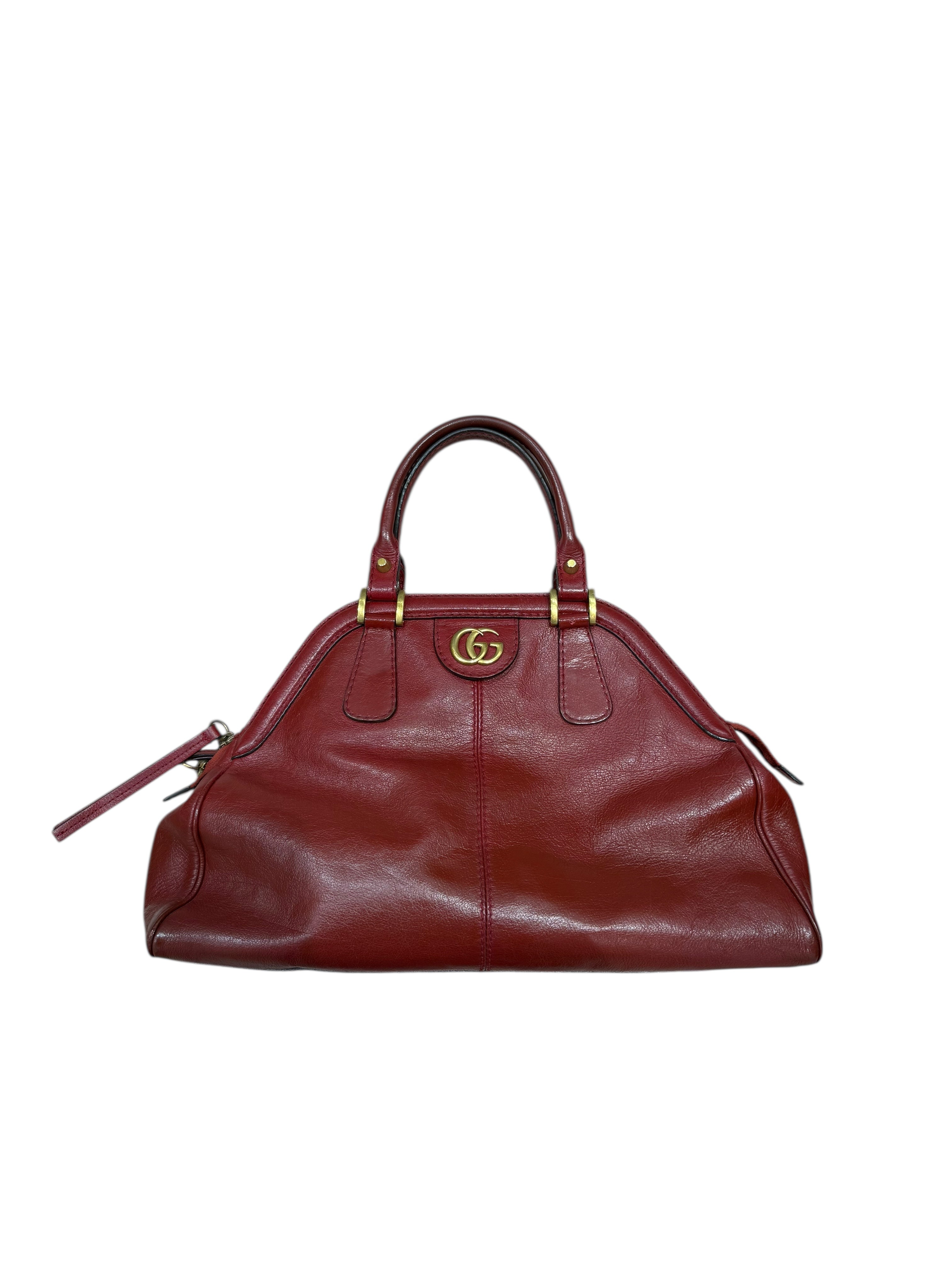Gucci – Sac GG Logo Vintage en cuir