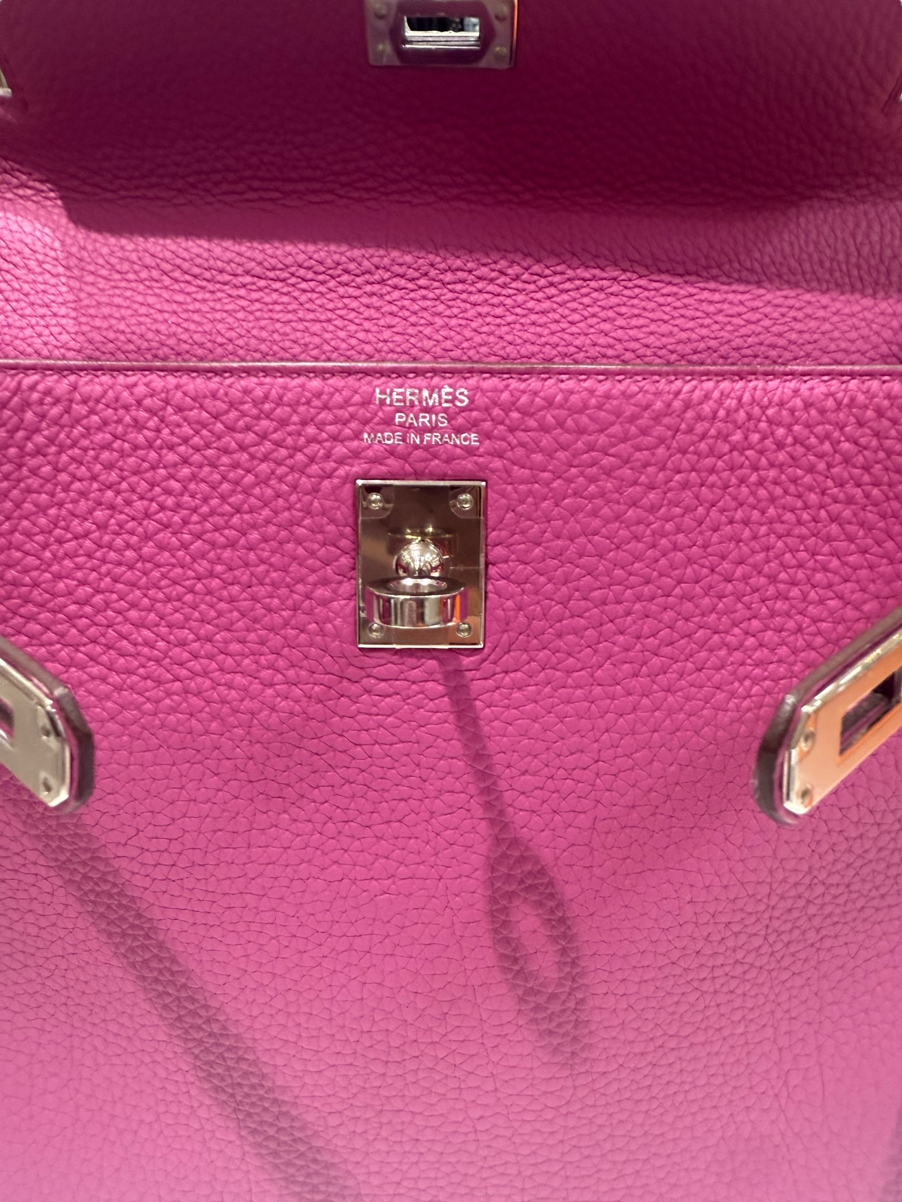 Hermès - Sac Kelly II 25 Togo Magnolia