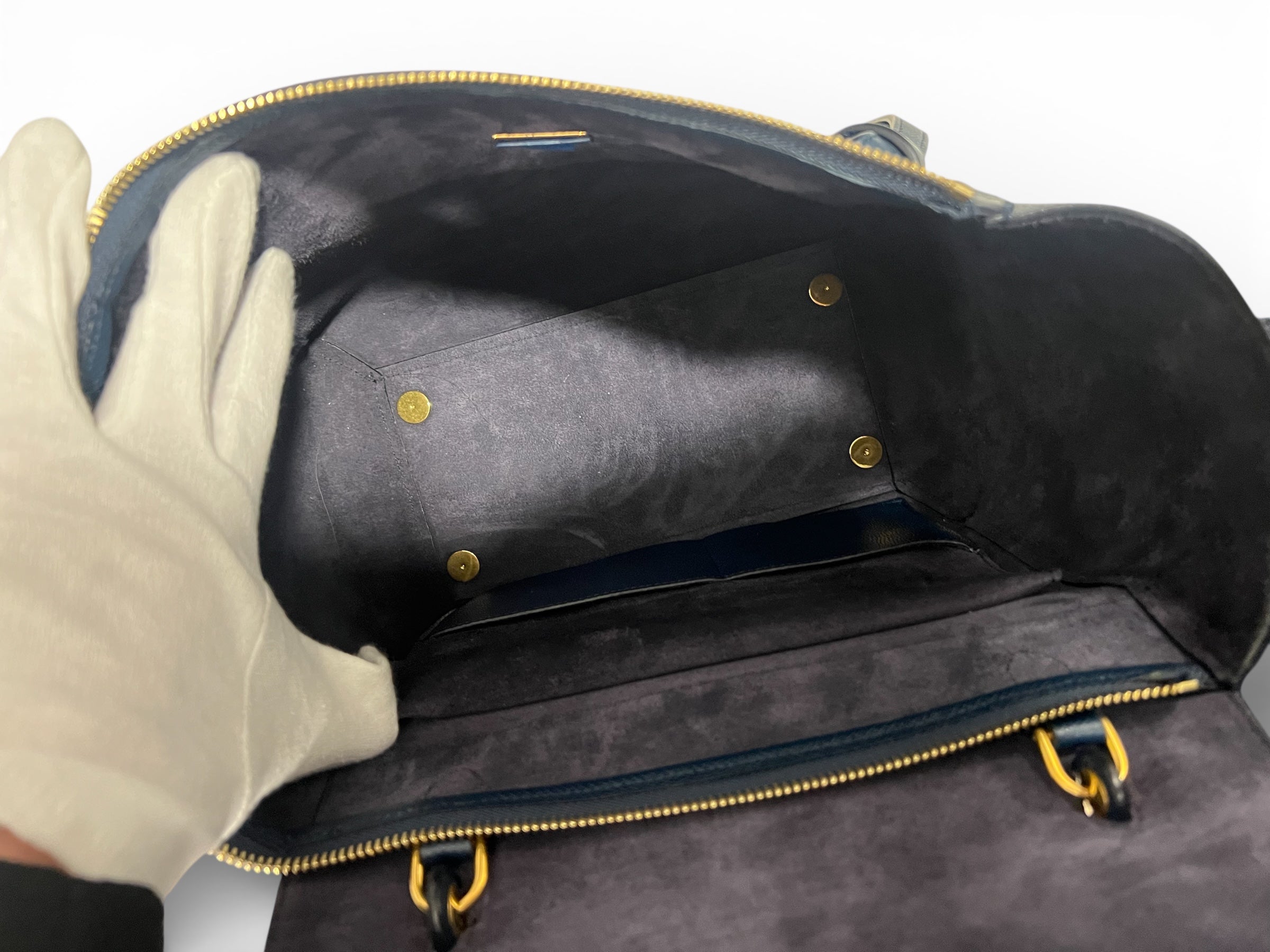 Celine - Sac Belt bleu marine