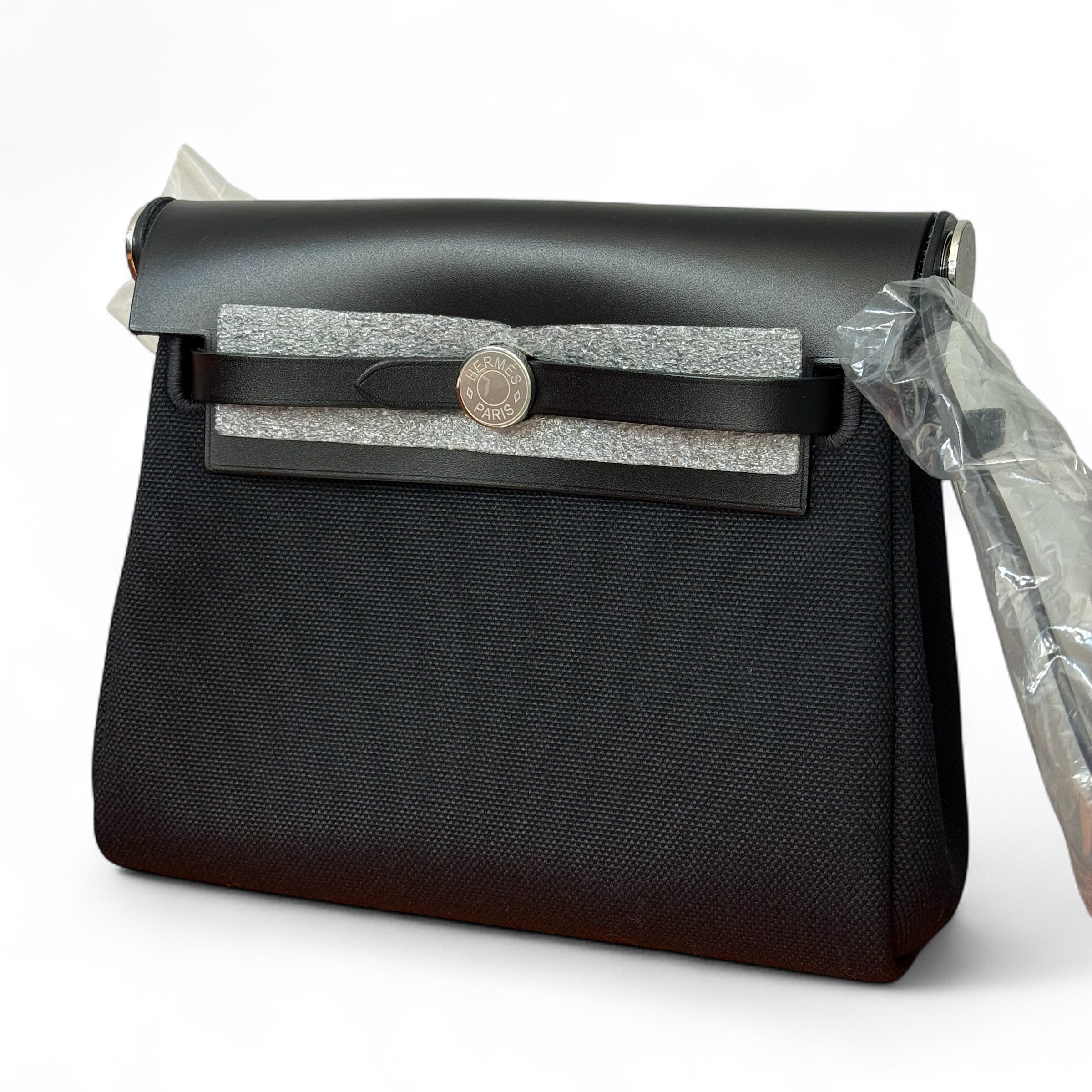 Hermès - Mini borsa Herbag nera