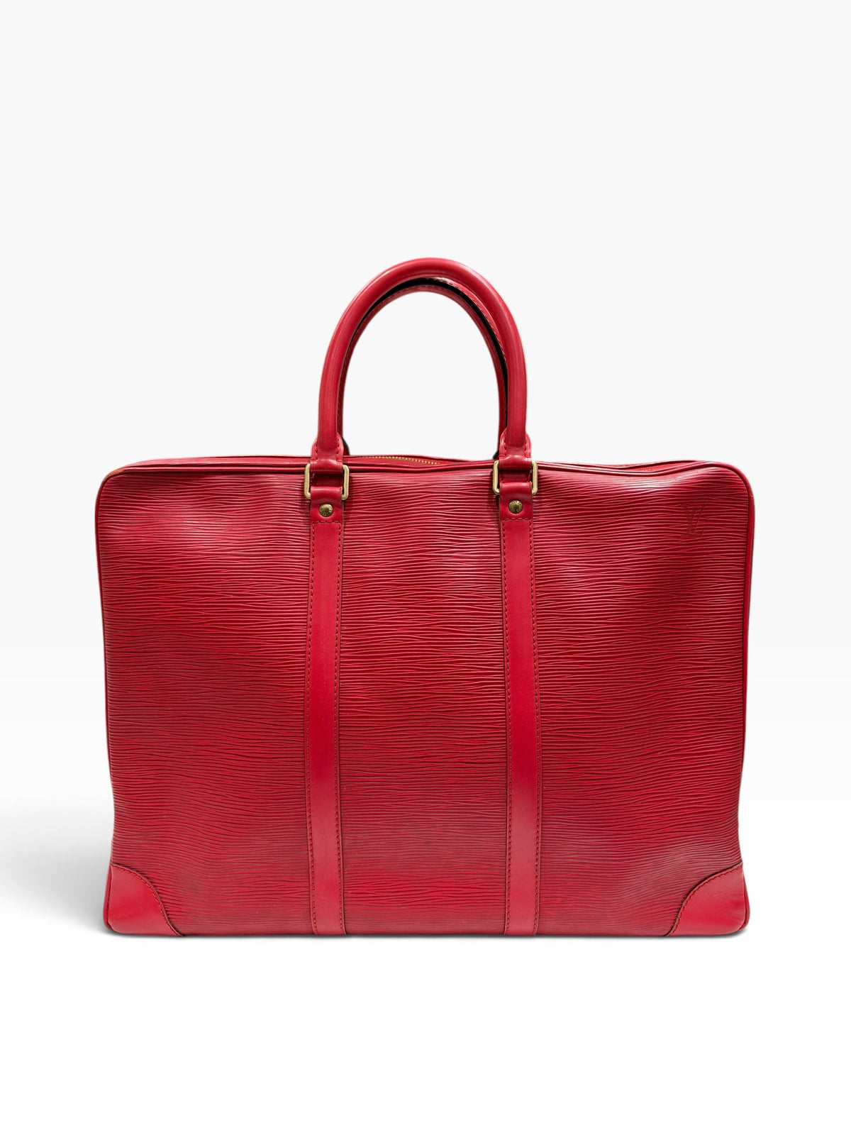 Louis Vuitton - Reise-Dokumentenmappe aus rotem Epi-Leder