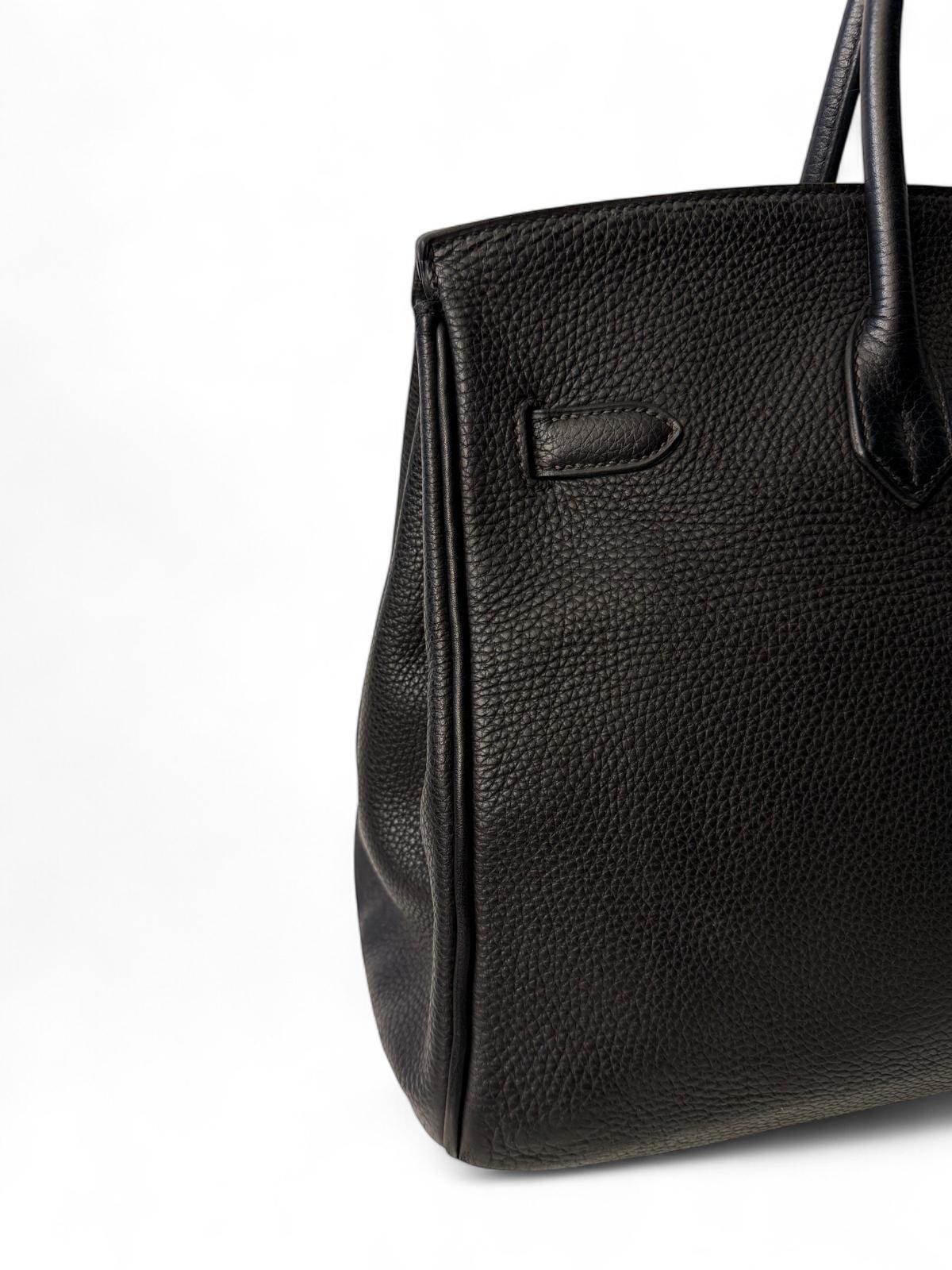 Hermès - Birkin 35 Noir Palladium