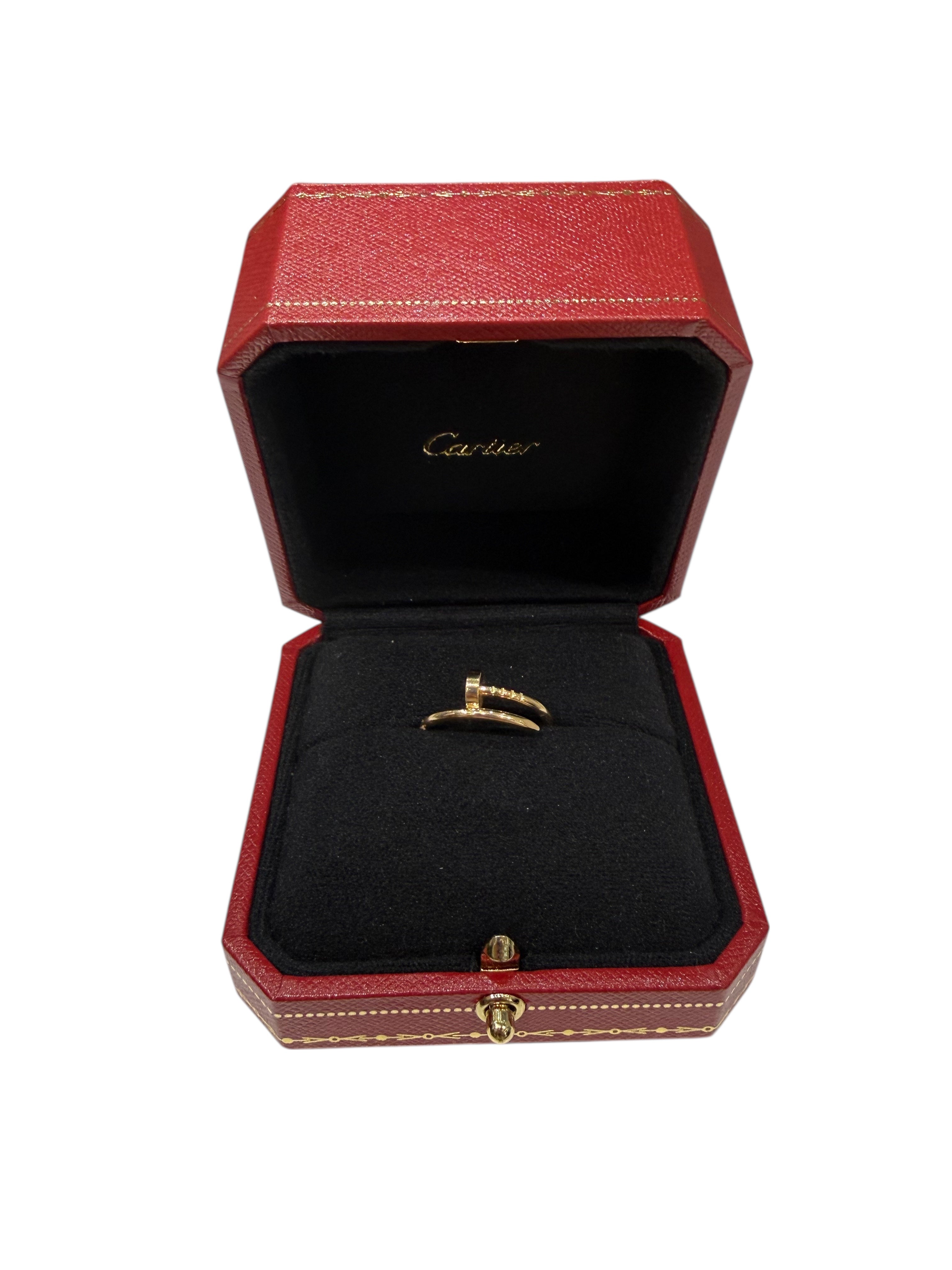 Cartier - Bague juste un clou or jaune T53