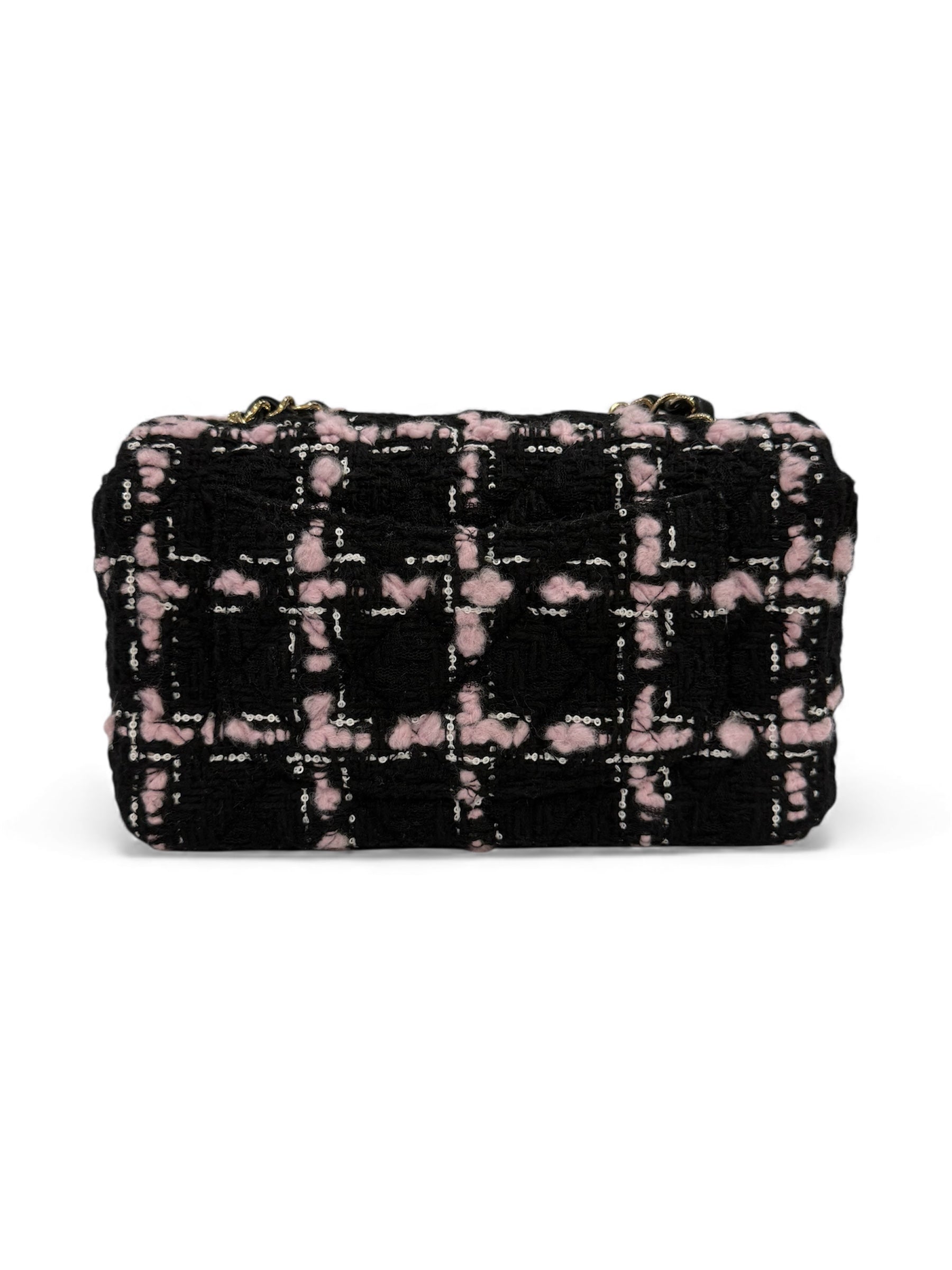 Chanel - 20 cm mini rectangular tweed bag