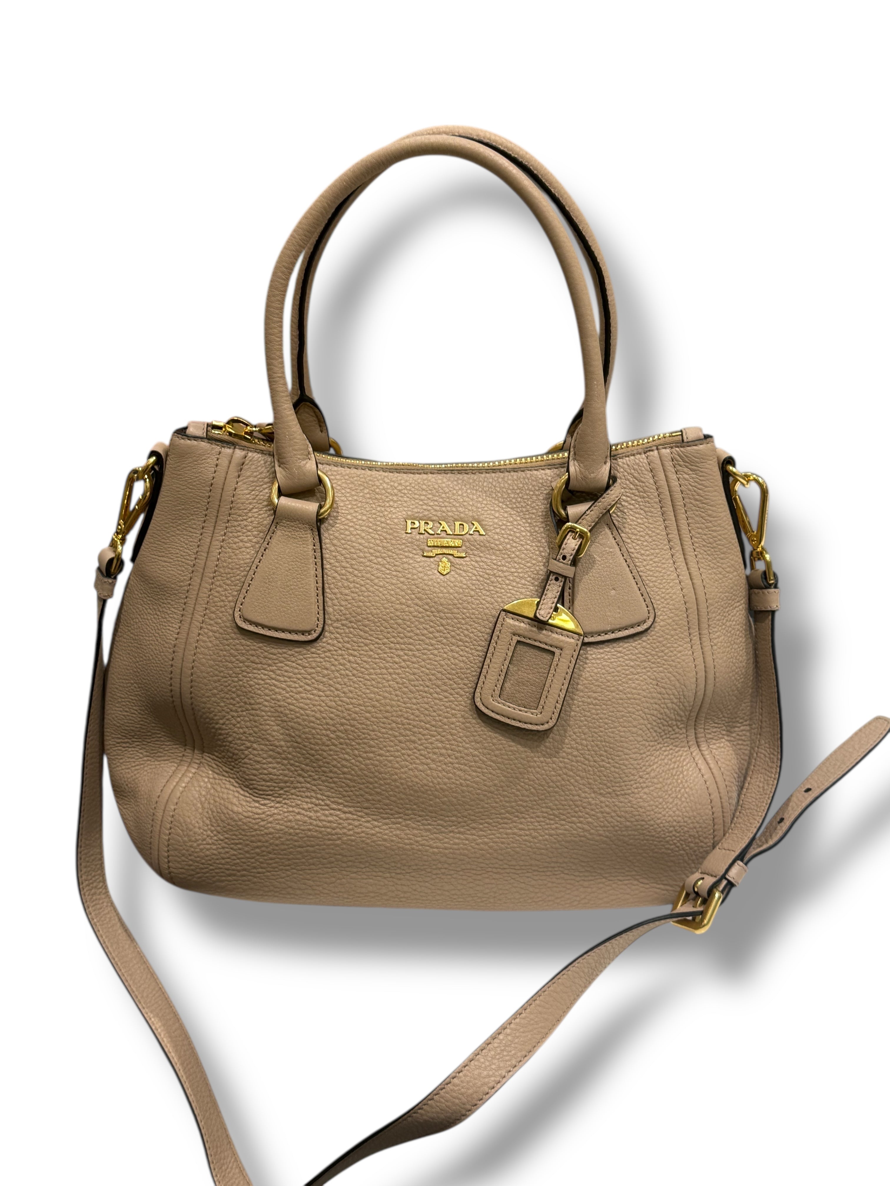 Prada - Sac Vitello Phenix beige