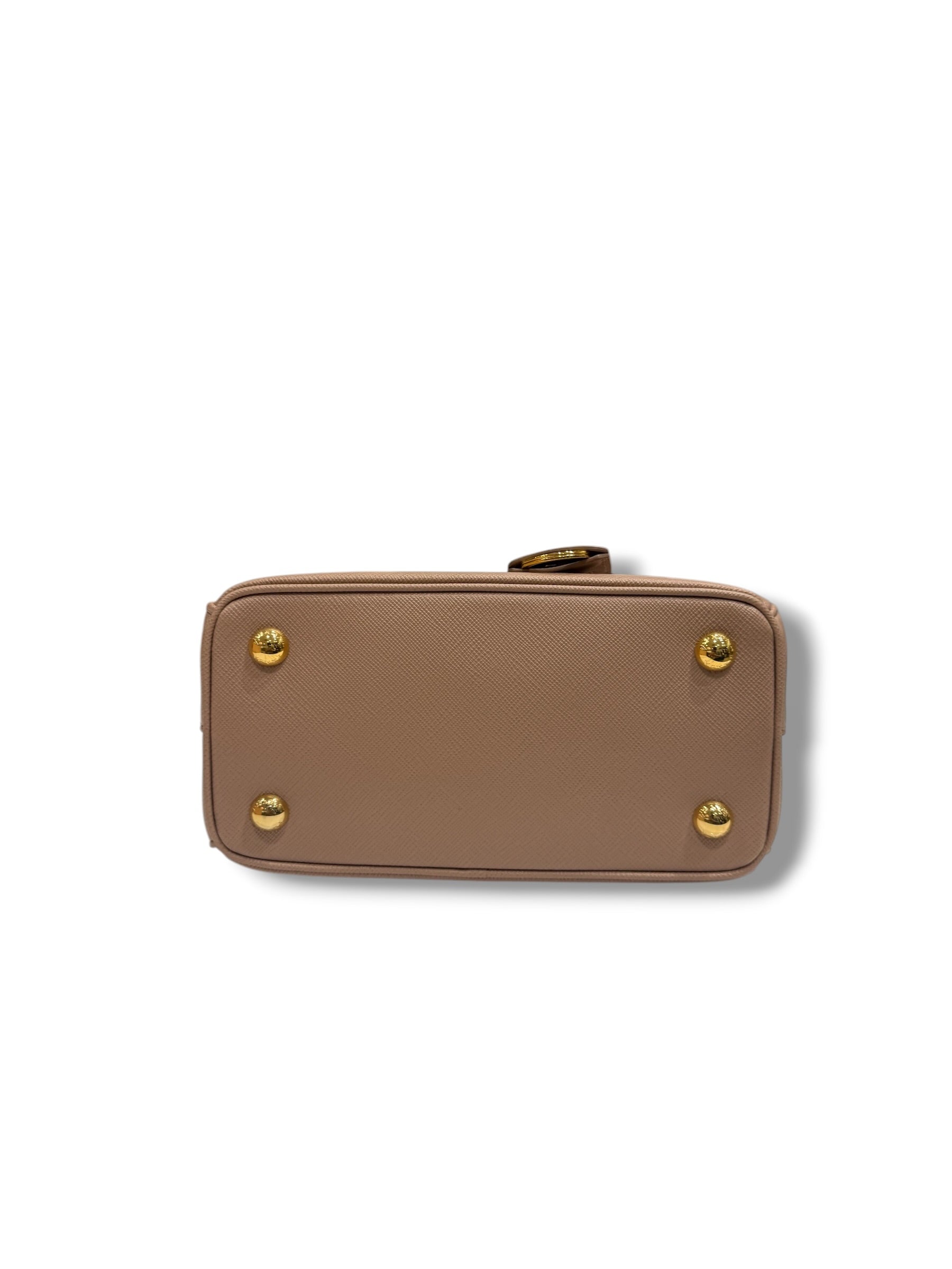 Prada - Sac Galleria Top Handle PM Beige