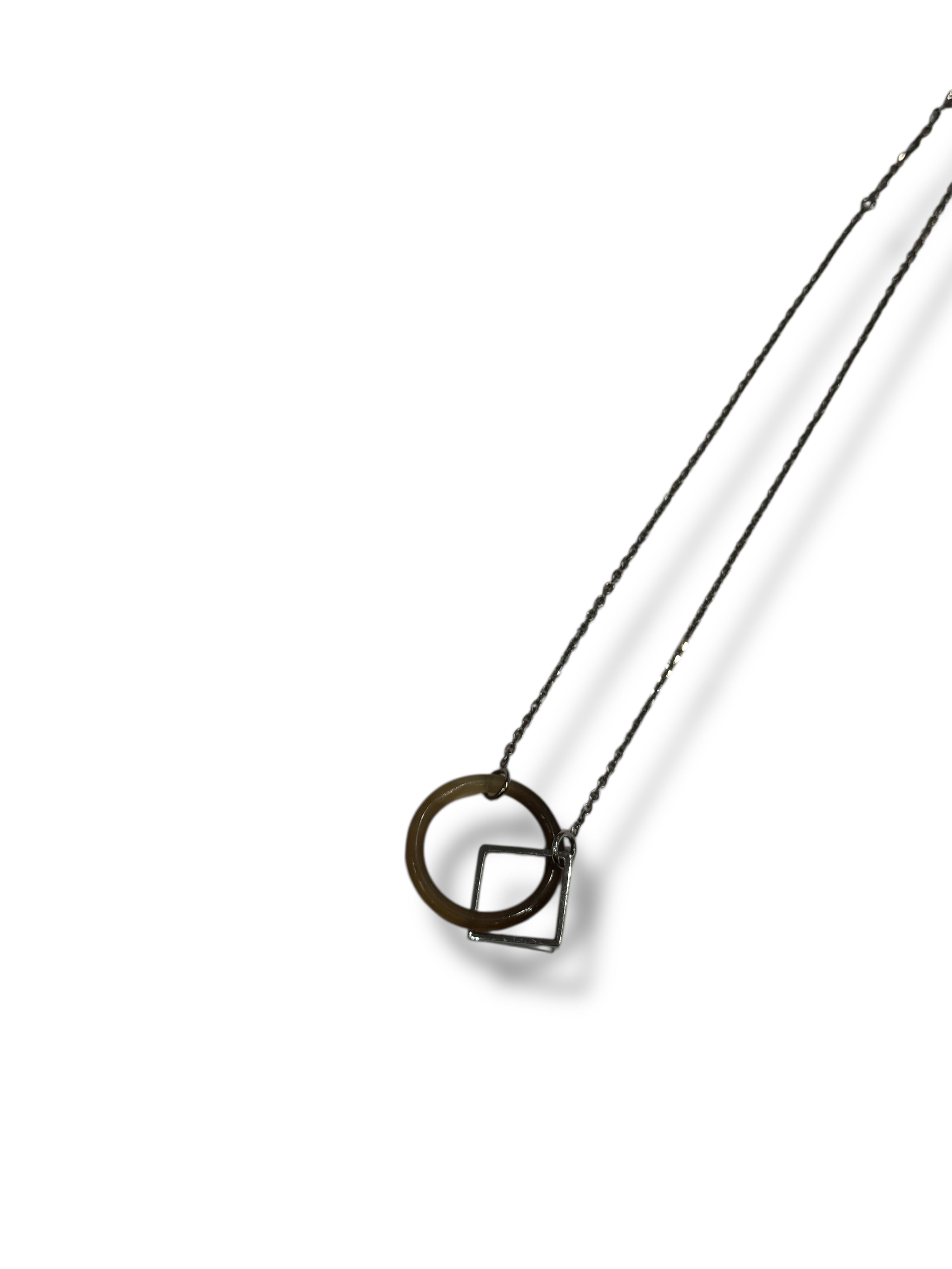 Hermès - collier Corne & Argent