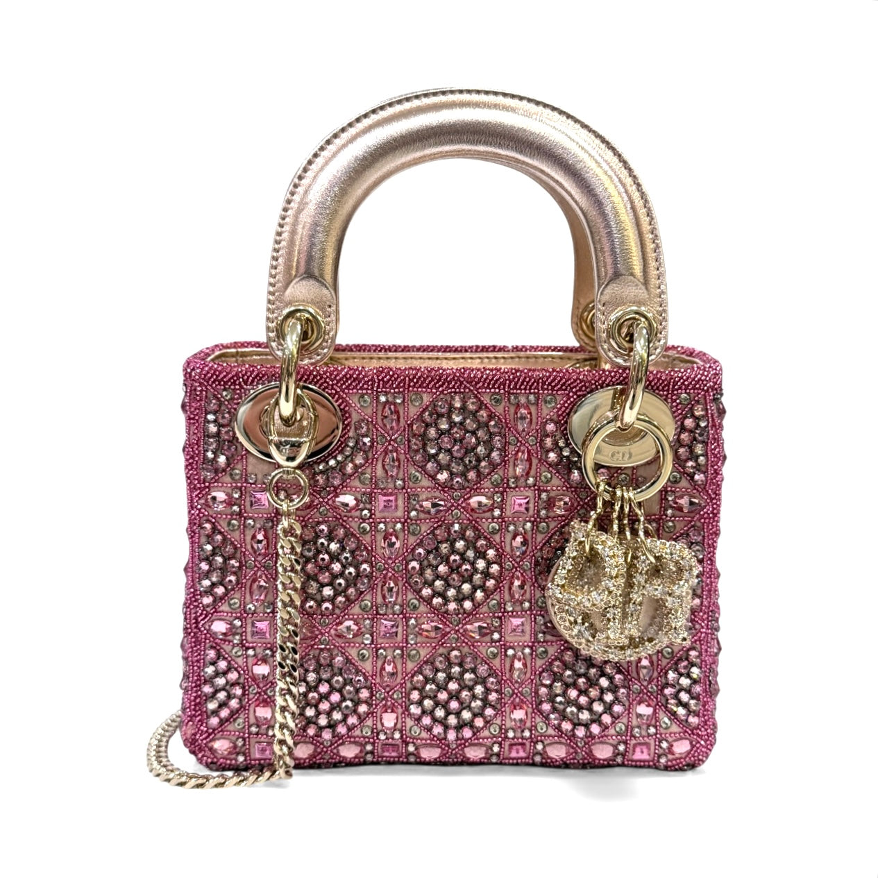 Dior - Sac Lady Dior Mini full strass