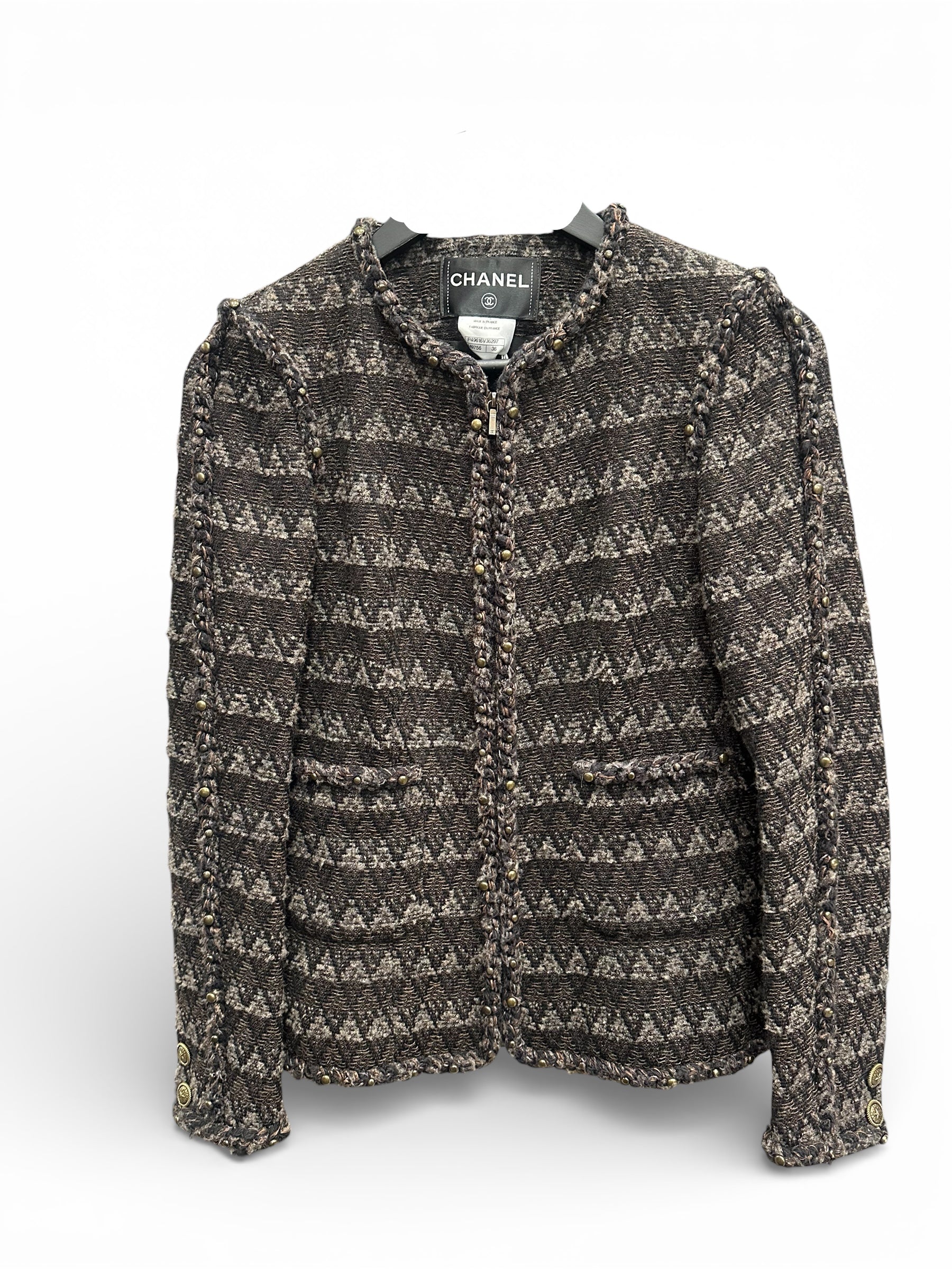 Chanel - Veste en Tweed T36