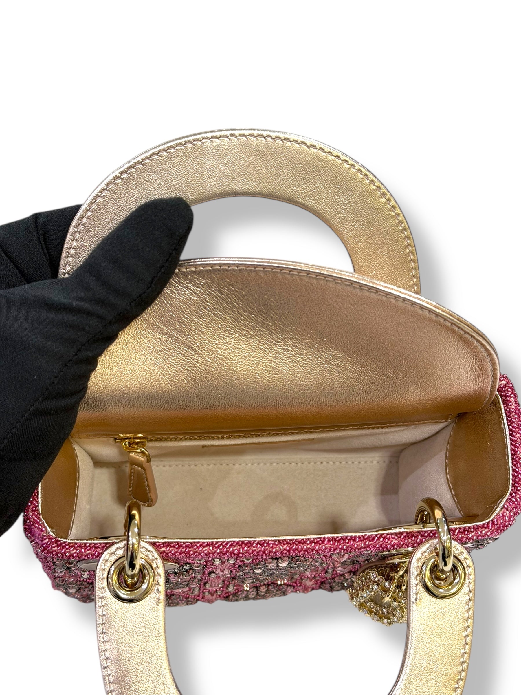 Dior - Sac Lady Dior Mini full strass