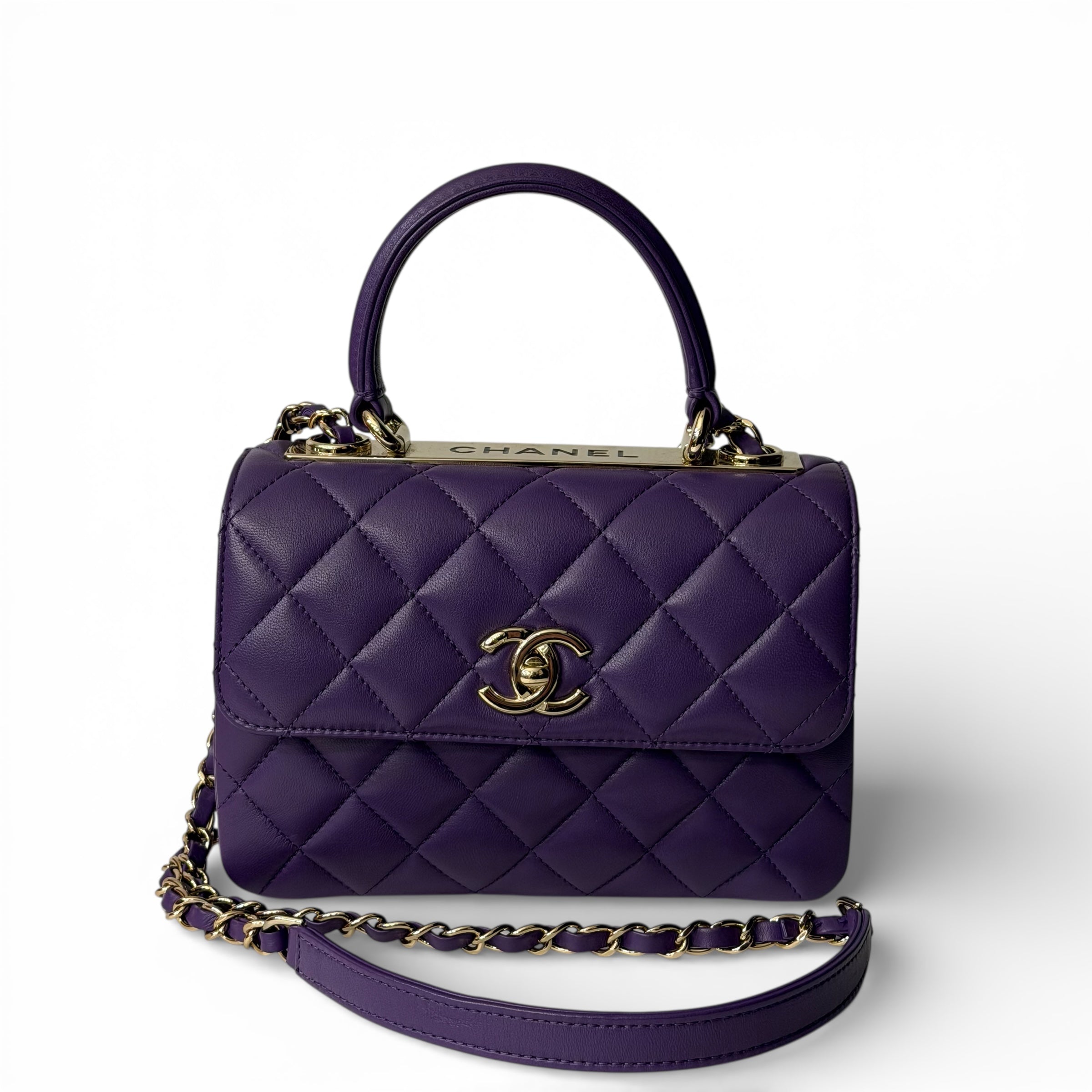 Chanel - Sac Trendy Small Violet | Les Folies d’Eugénie