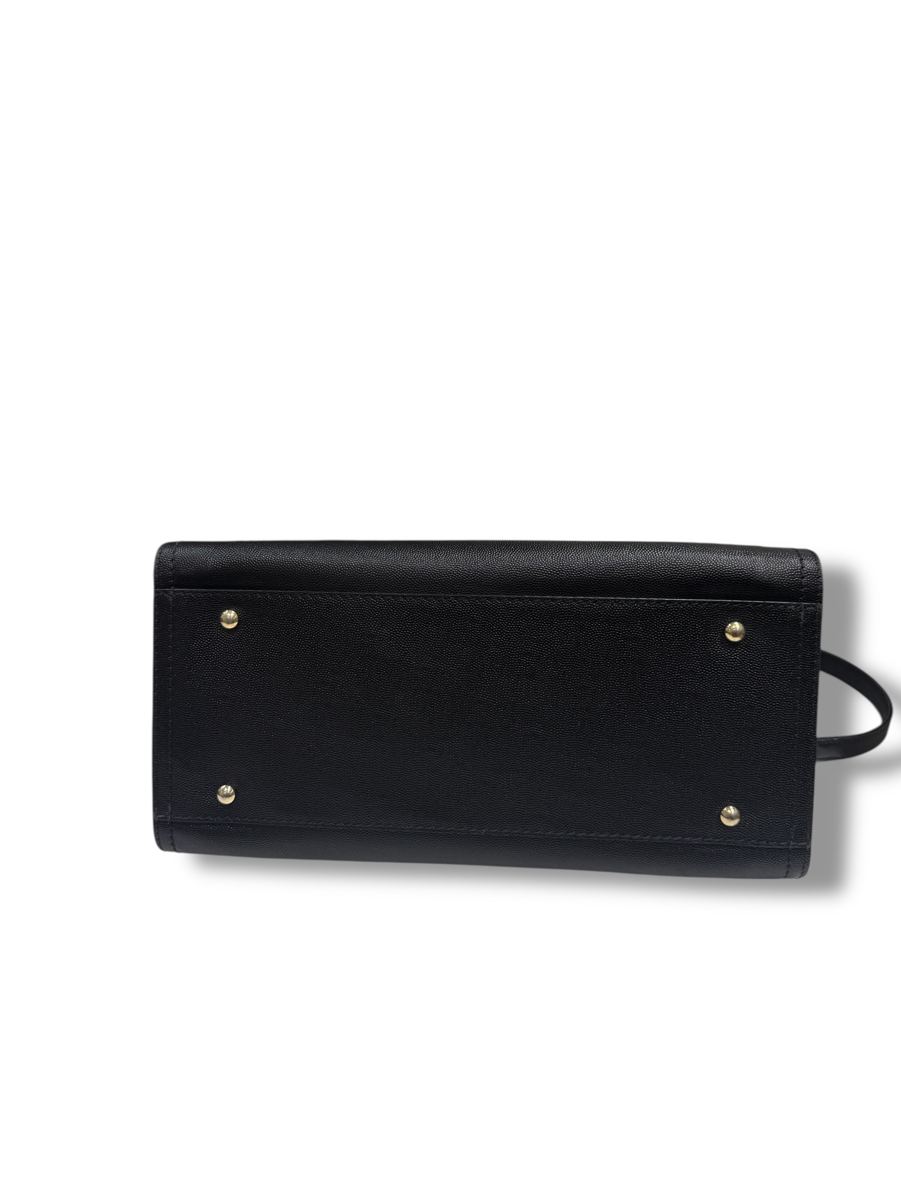 Chanel - Sac Deauville MM cuir noir
