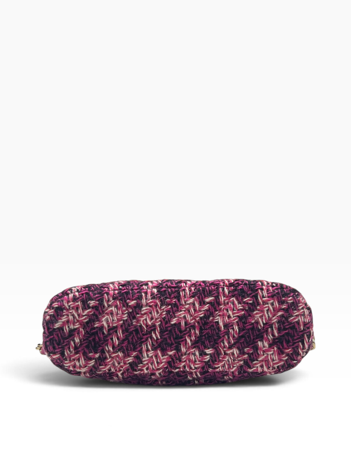 Chanel - pochette sur chaîne mini bolide tweed rose gift