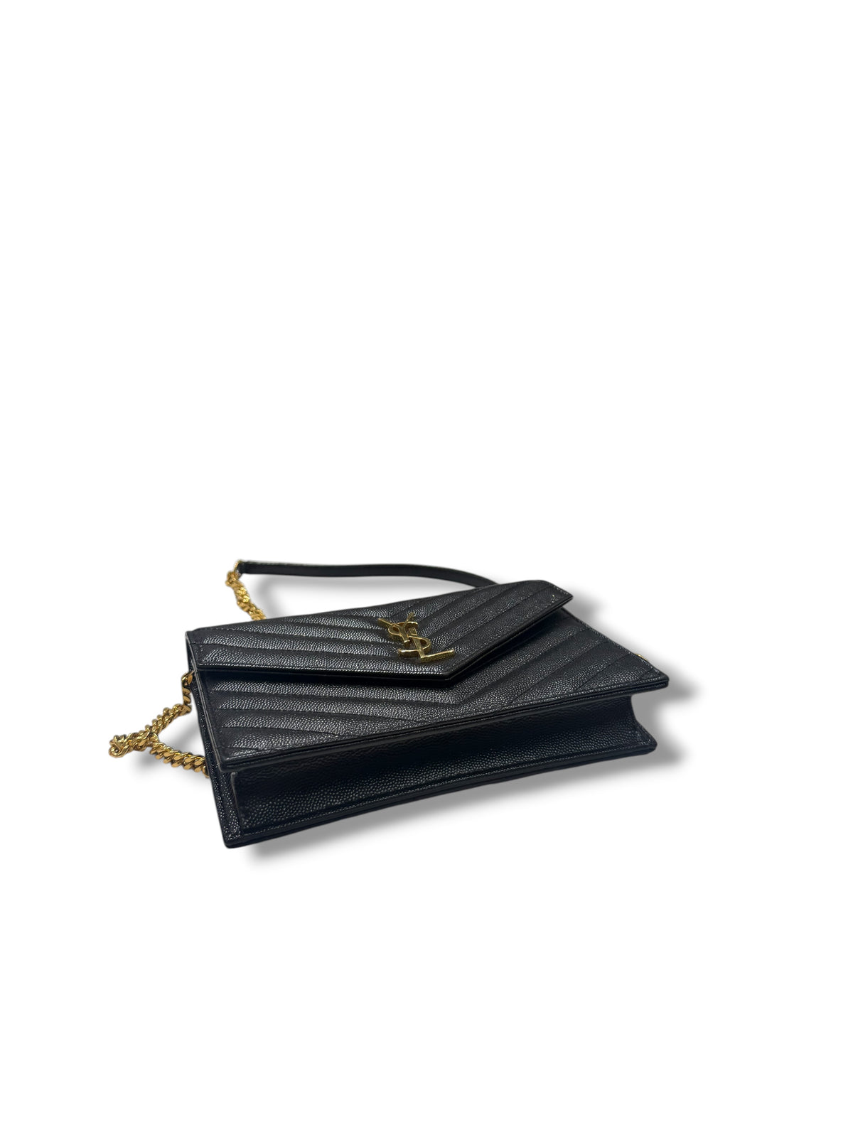 Saint Laurent - Cassandre wallet, black