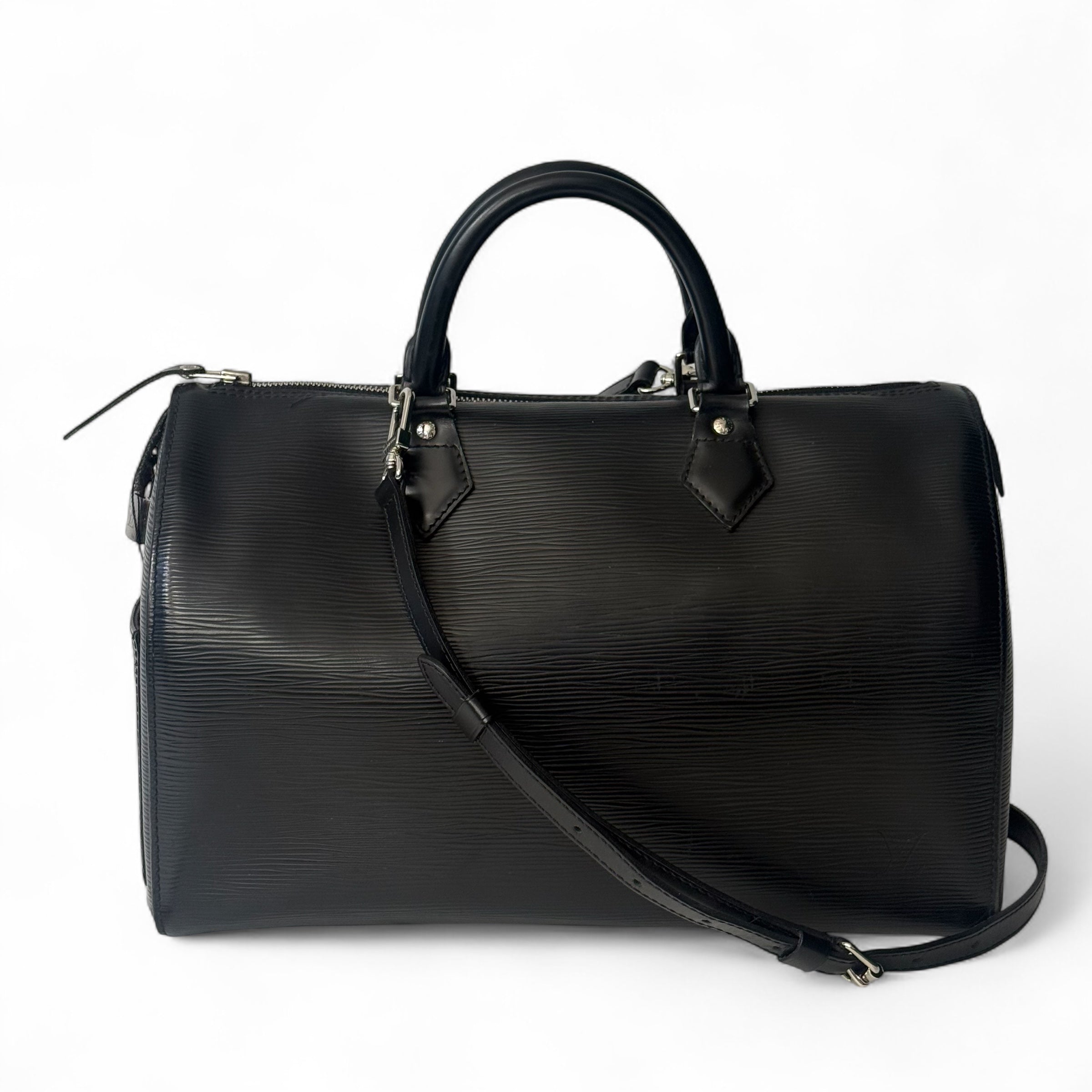 Louis Vuitton - Tasche Speedy 35 Epi-Leder Schulterriemen