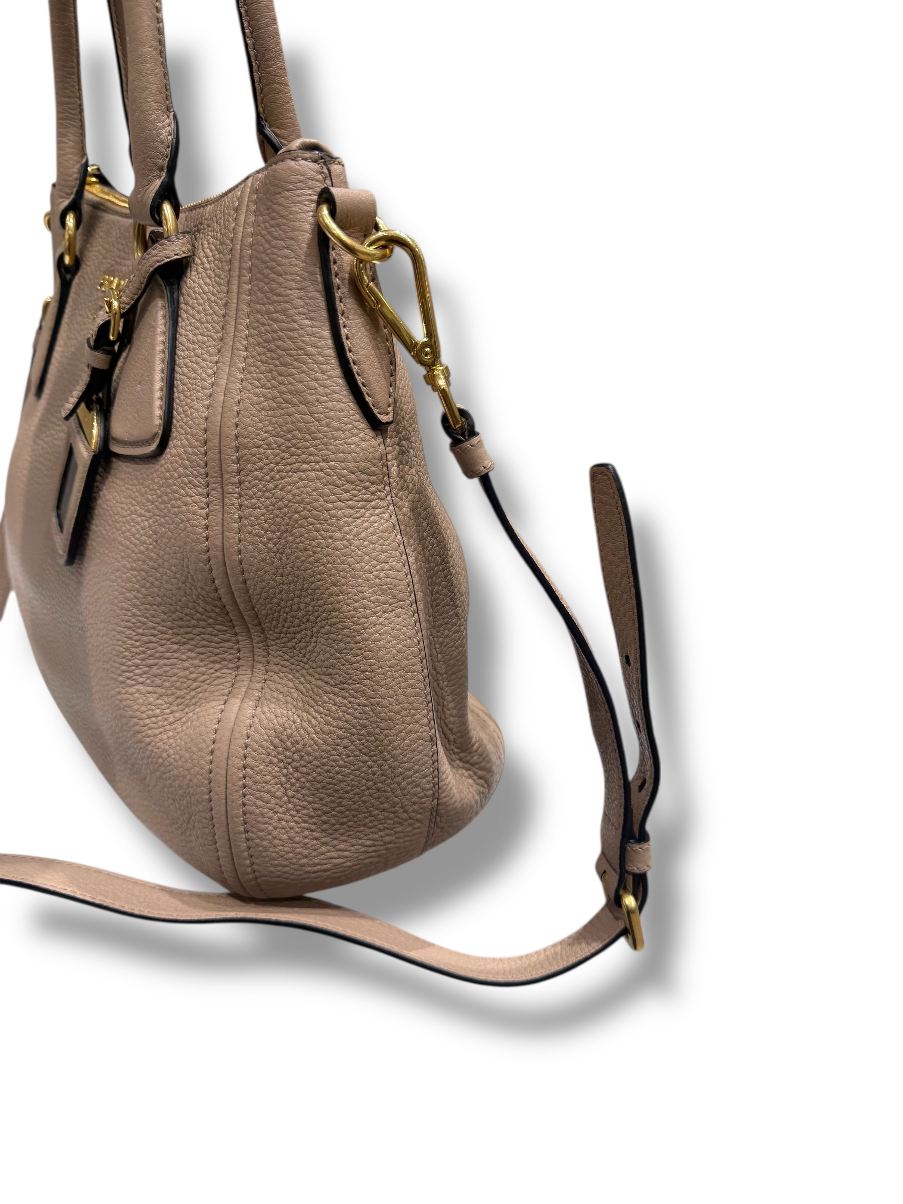 Prada - Tasche Vitello Phenix beige