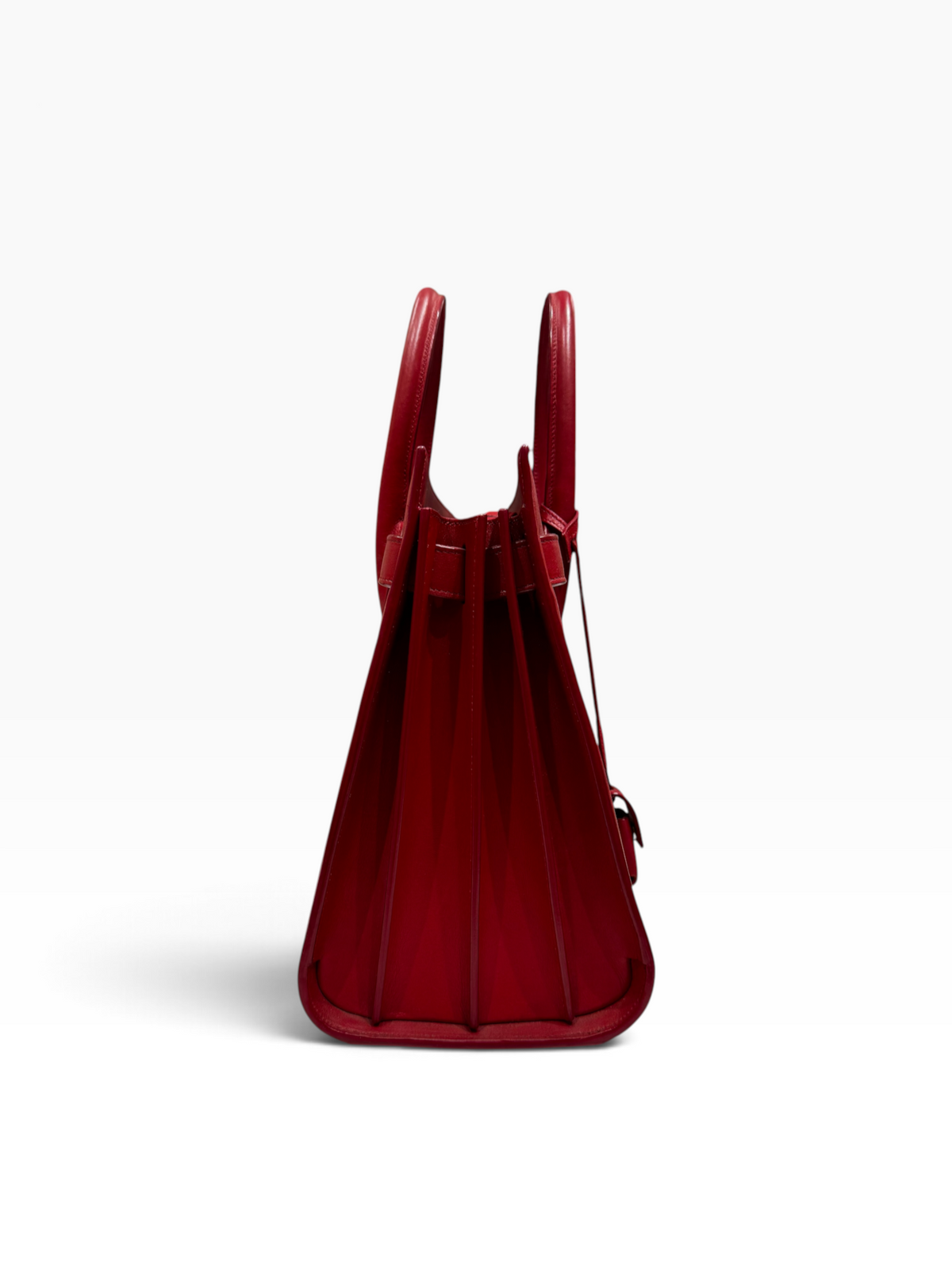 Saint Laurent - Sac de jour small rouge