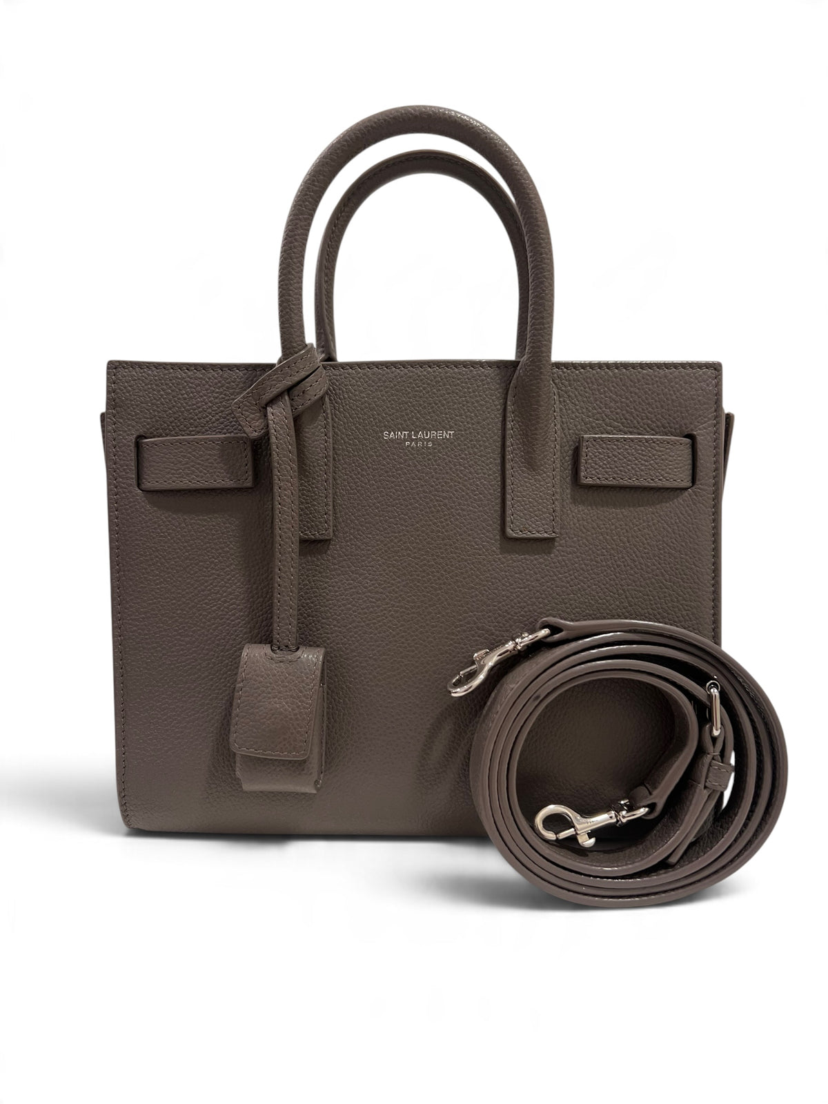 Saint-Laurent - Sac de jour nano gris