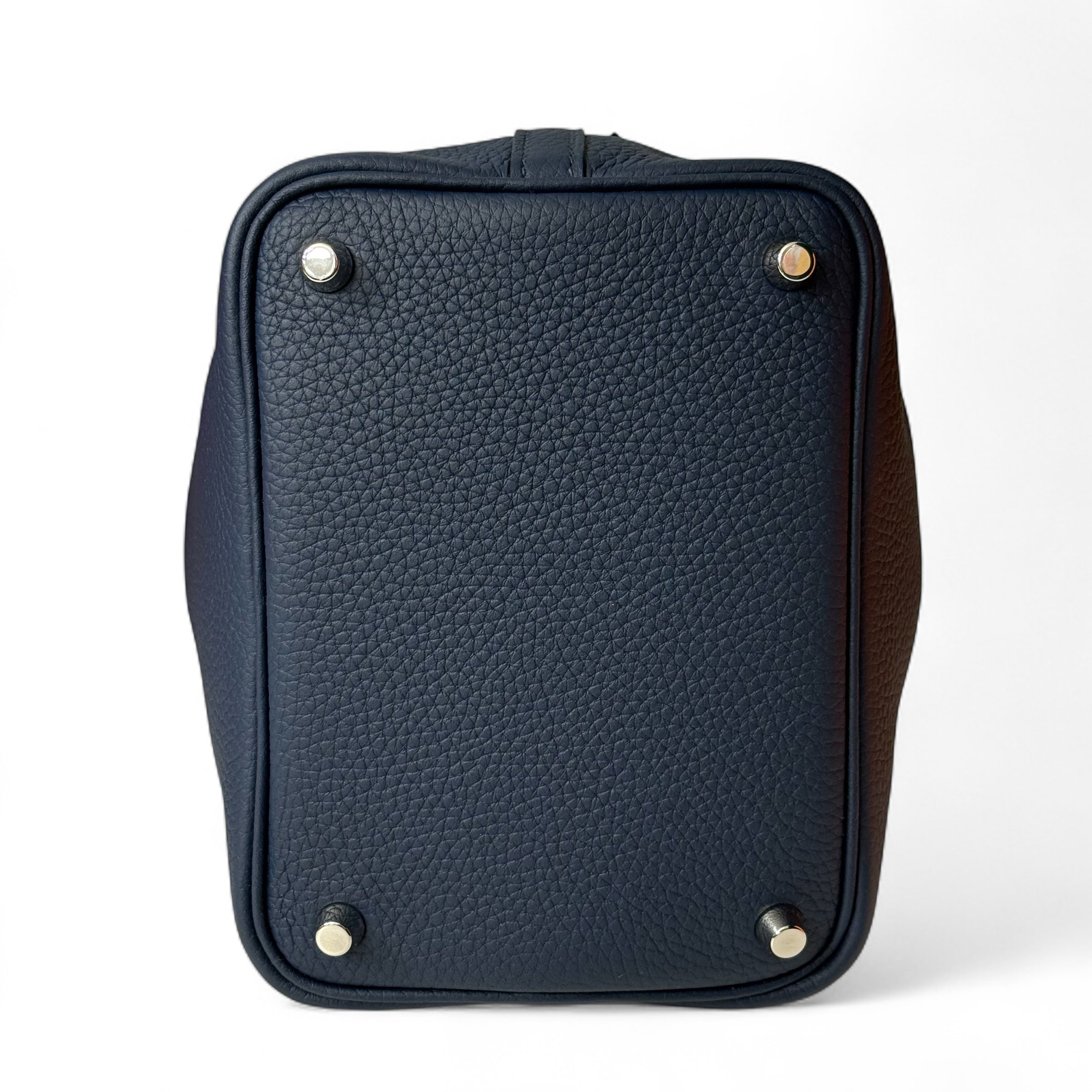 Hermès - Sac Picotin 18 Bleu de Prusse