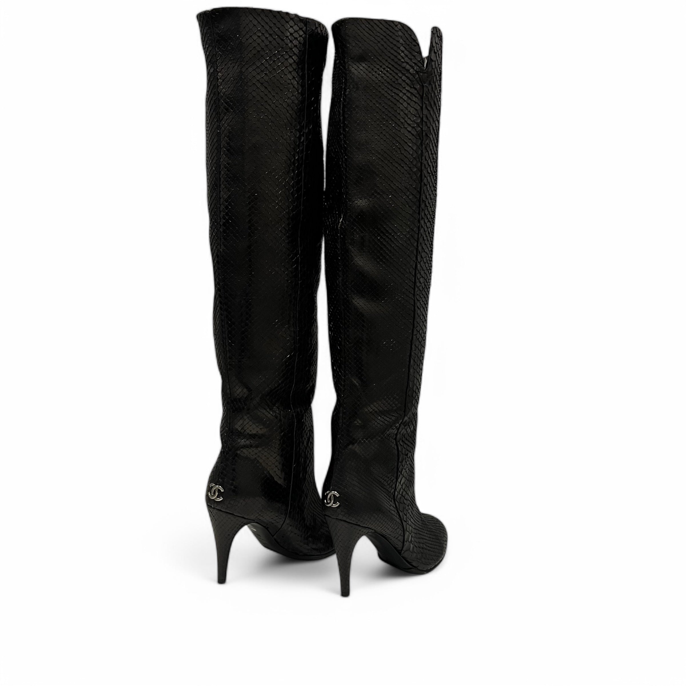 Chanel - Stiefel aus Python