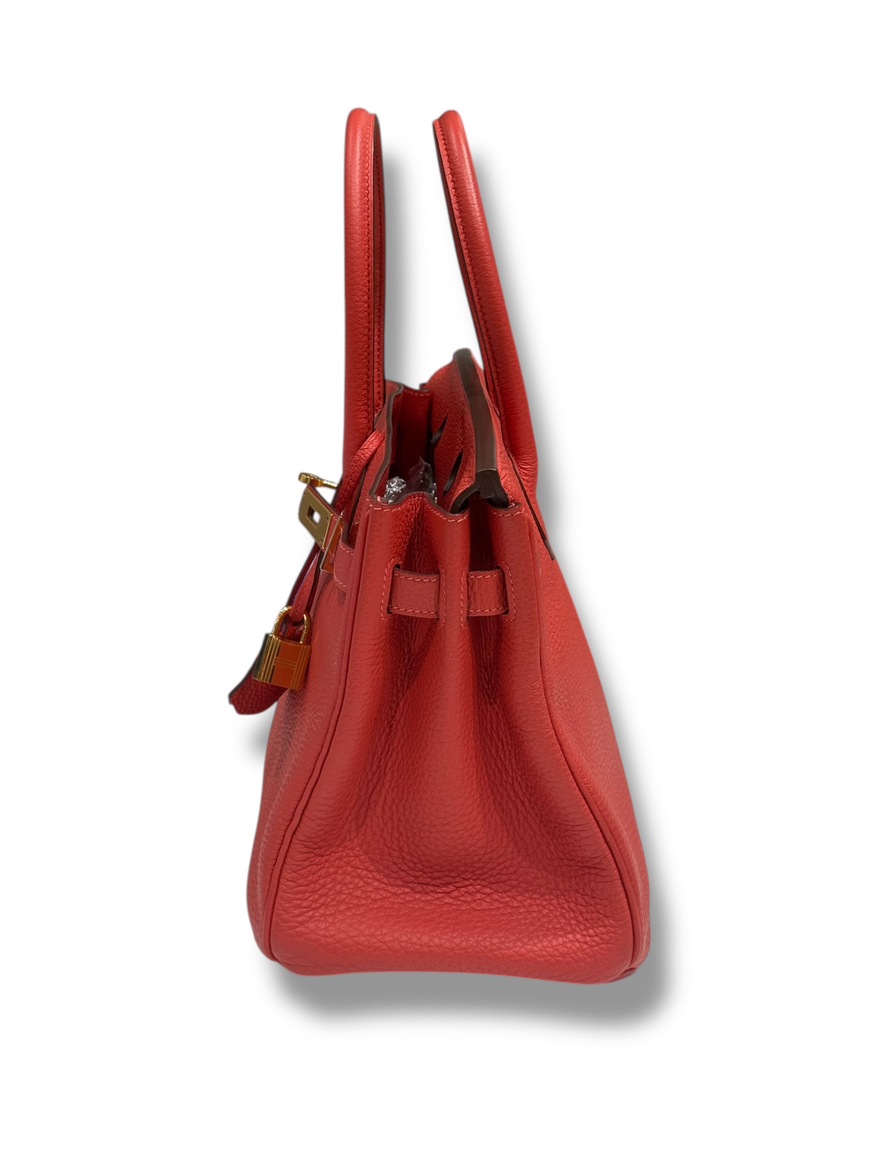 Hermès - Birkin 30 Rose Jaipur togo GHW