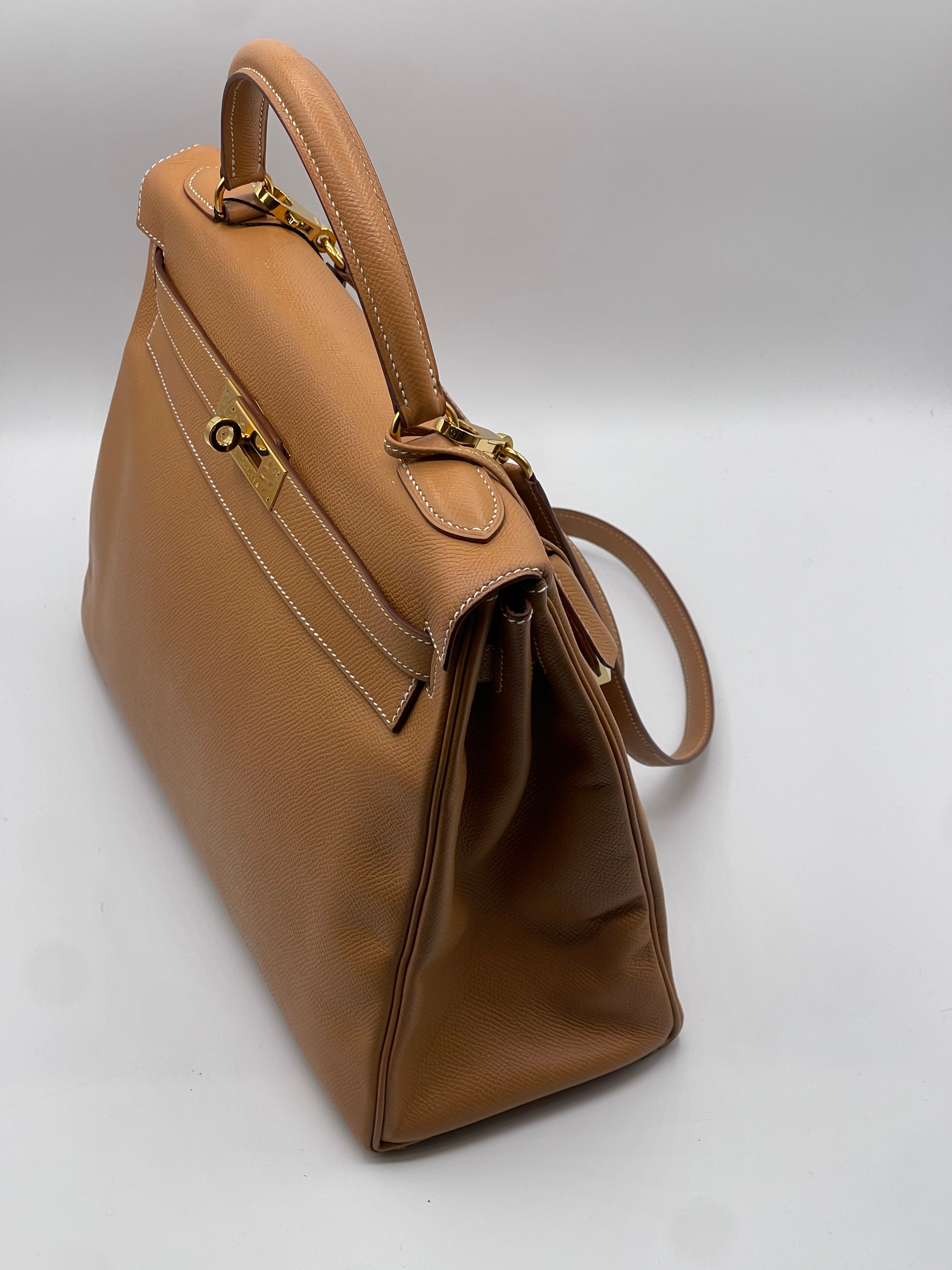 Hermès - Sac Kelly 32 naturel