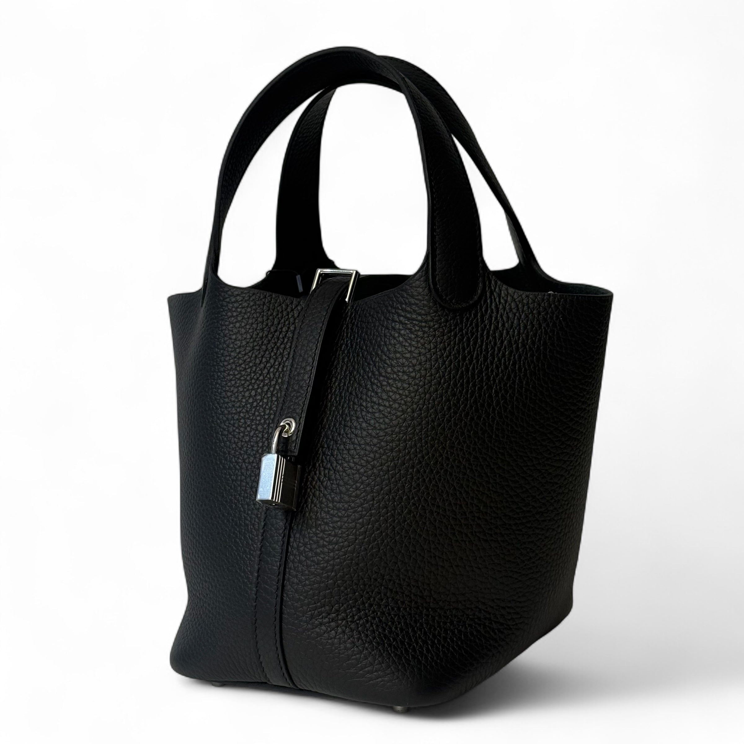 Hermès - Borsa Picotin 18 Nero