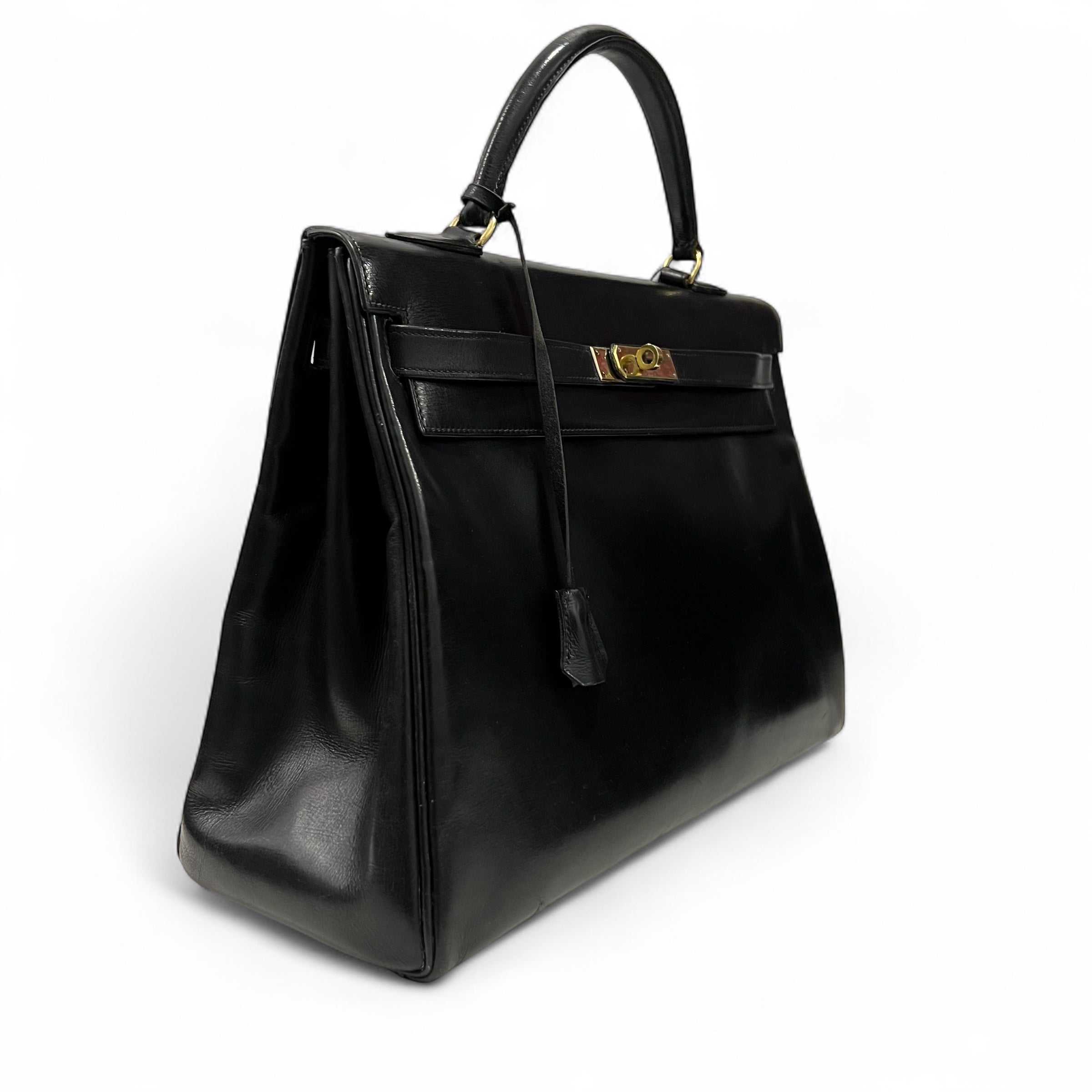 Hermès - Kelly-Tasche 35 Vintage Box-Leder