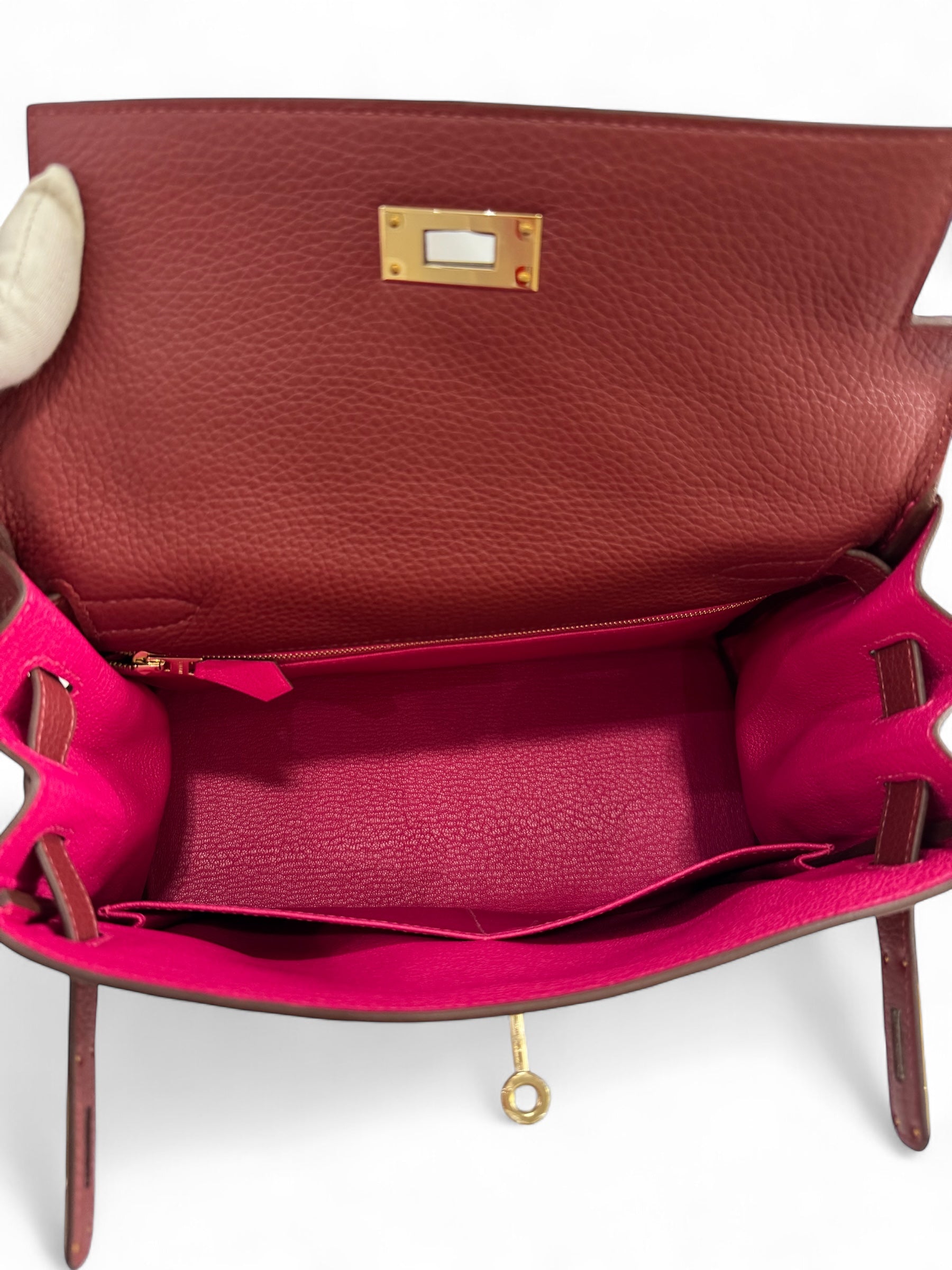 Hermès - Kelly II 28 Togo umgekehrte Tasche Sonderbestellung