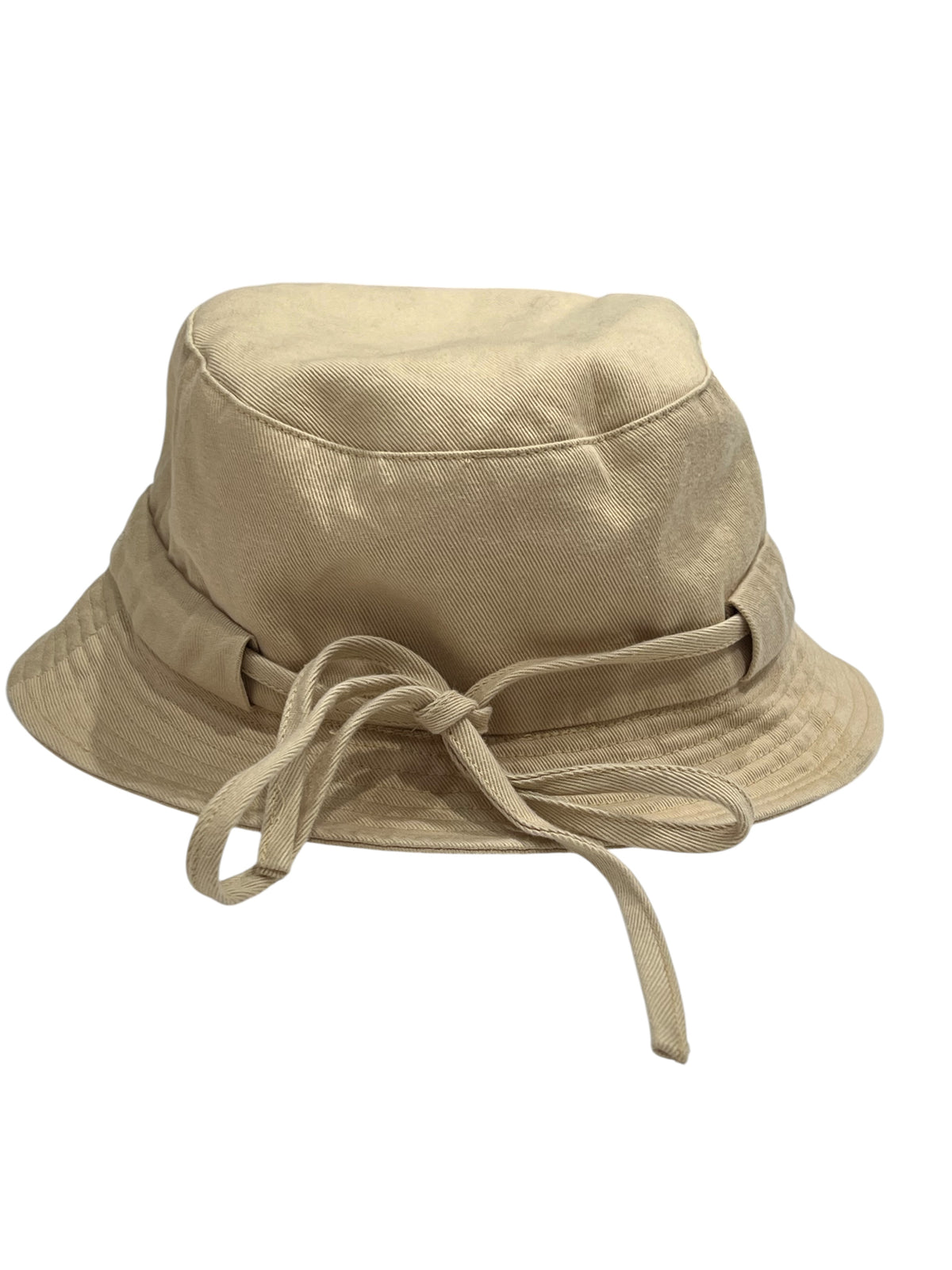 Jacquemus - Bucket hat in cotone beige
