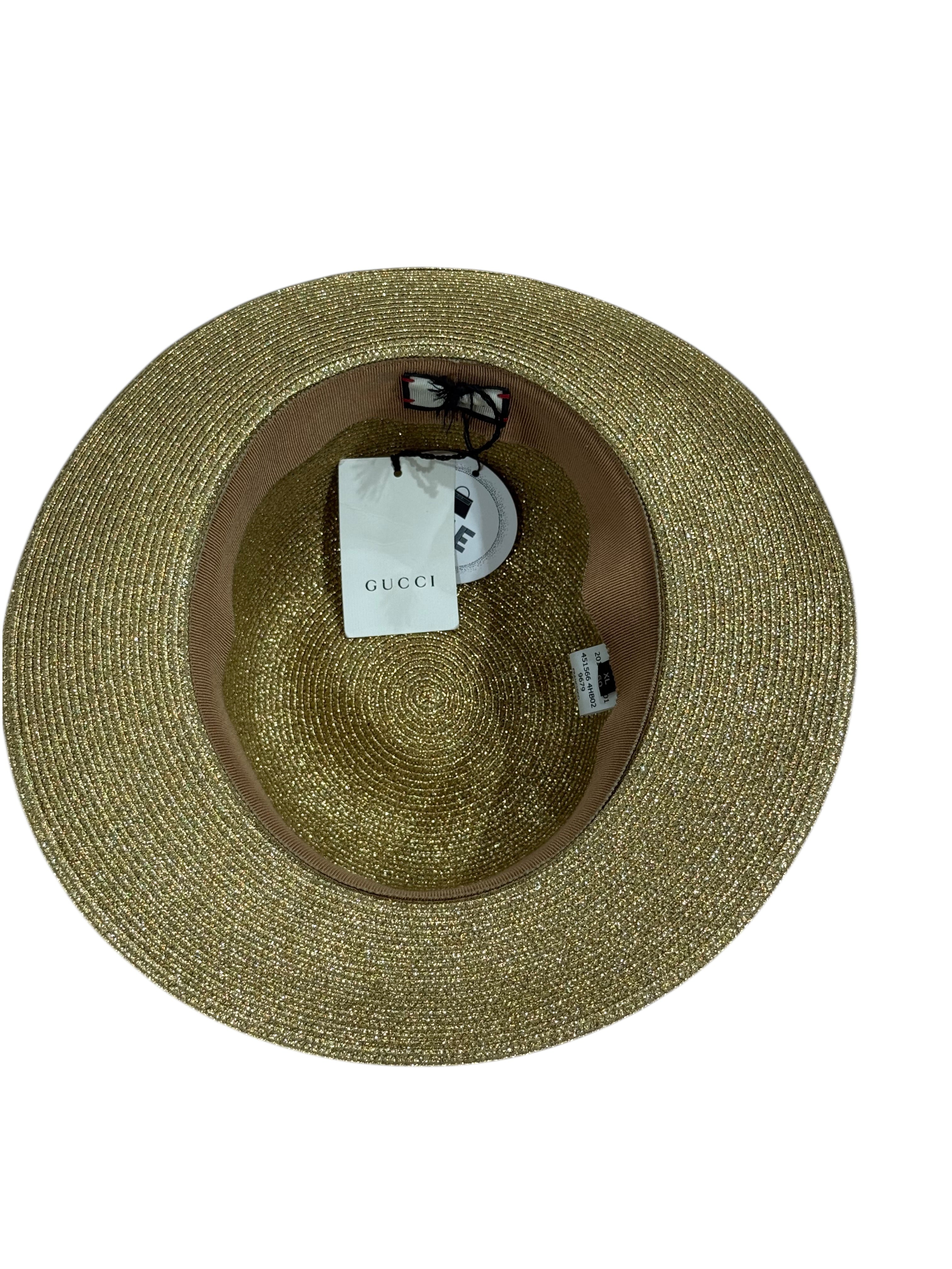 Gucci - Chapeau doré XL