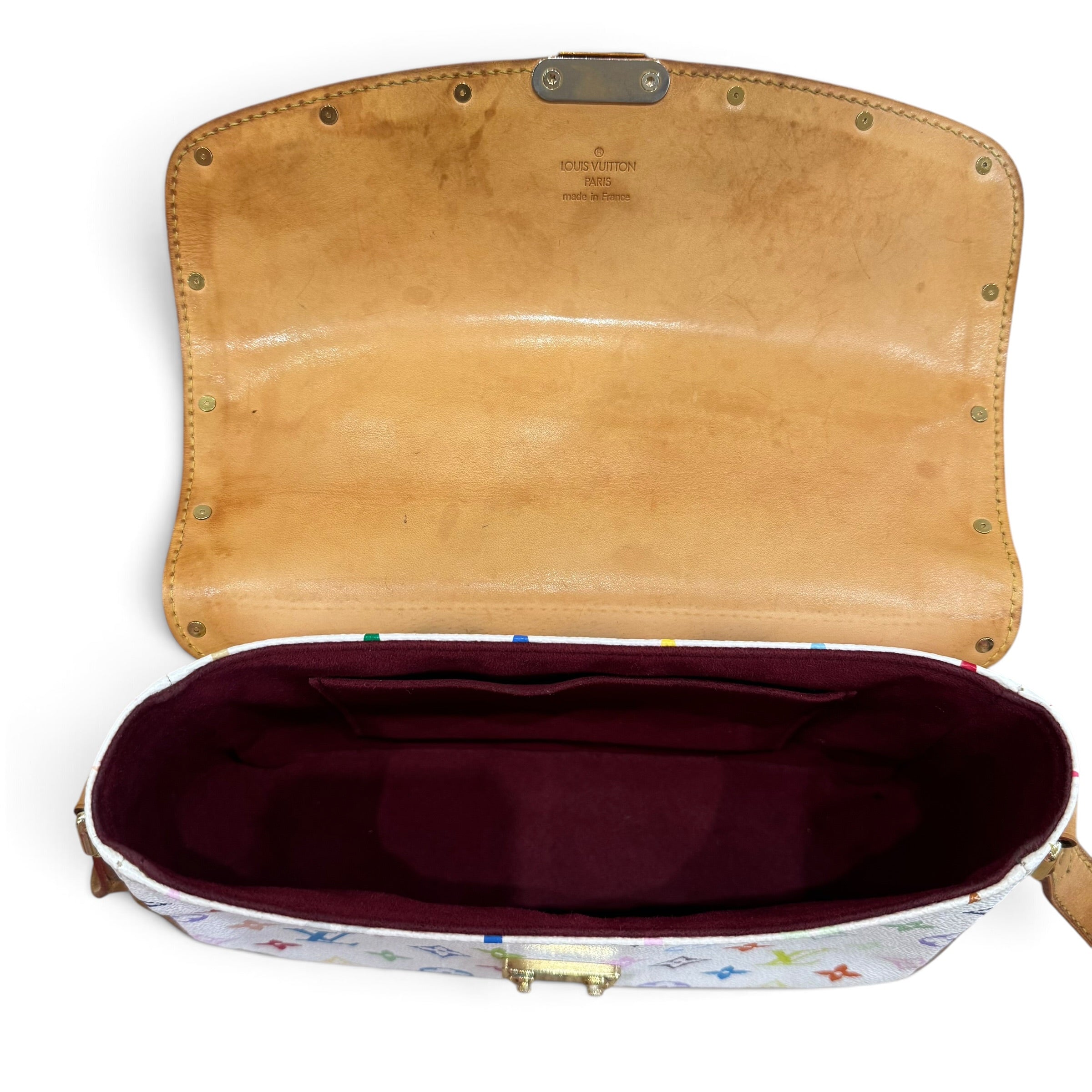 Louis Vuitton - Sac Blanc Murakami