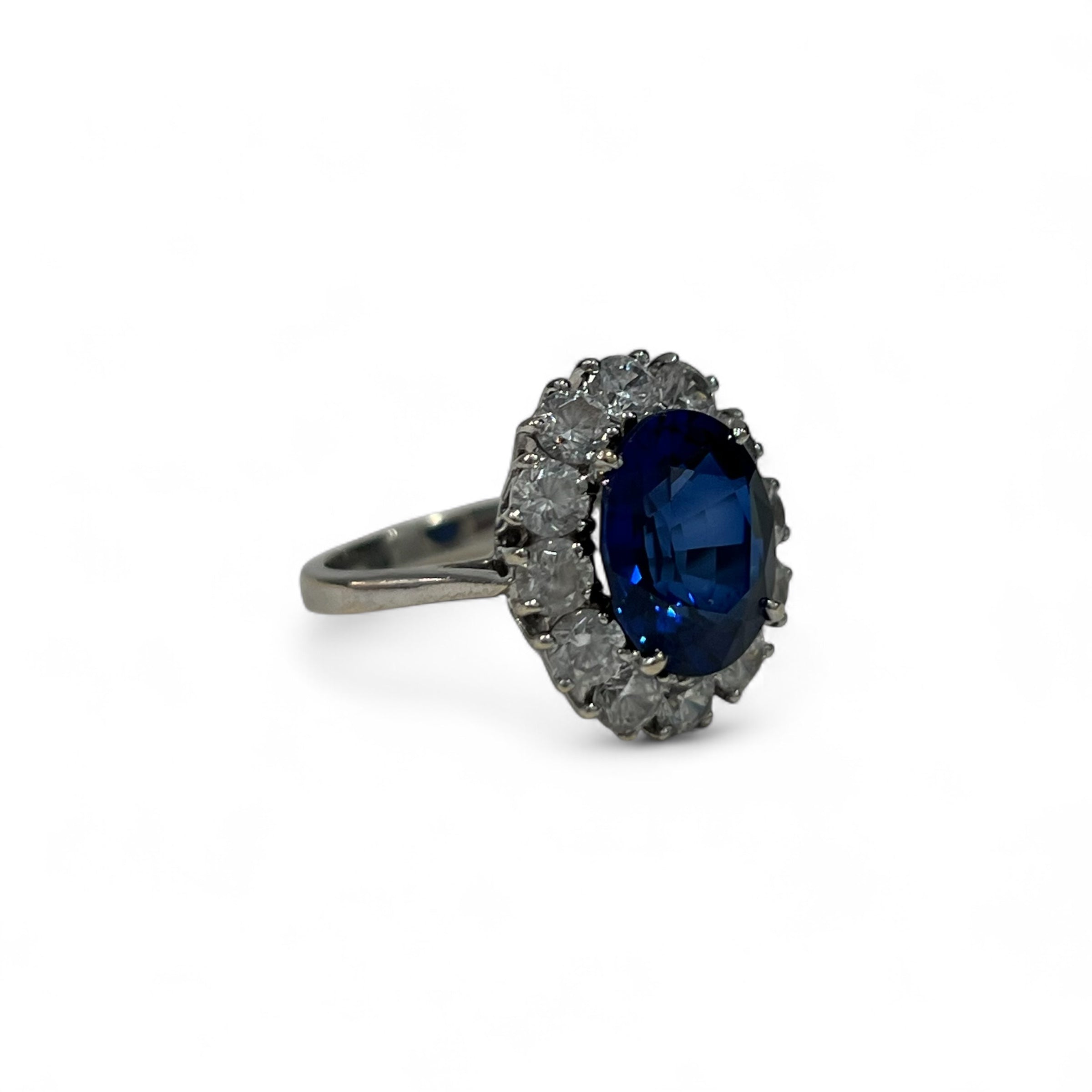 Burma - Bague en or gris T.52