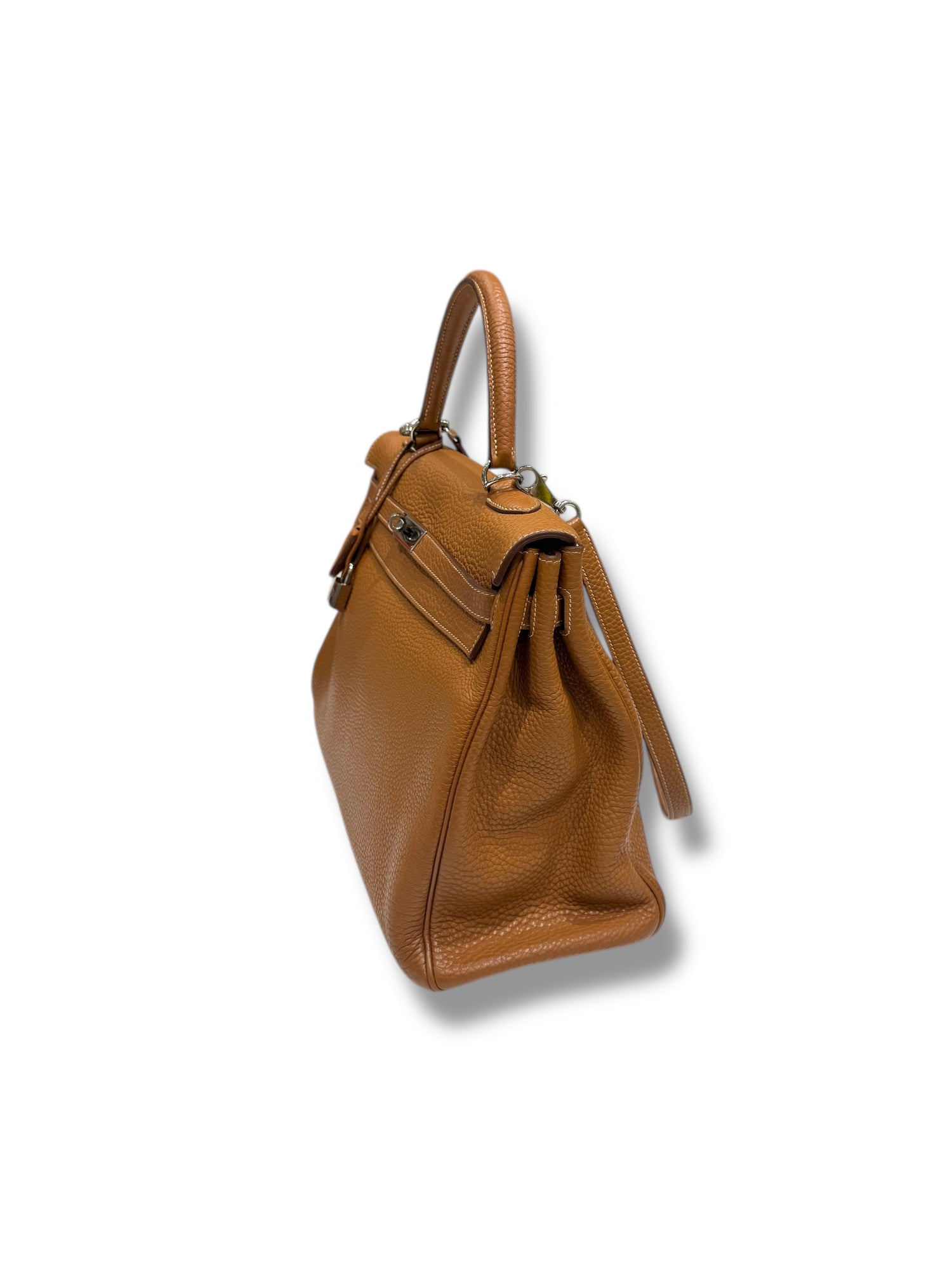 Hermès - Sac Kelly 35 Gold PHW