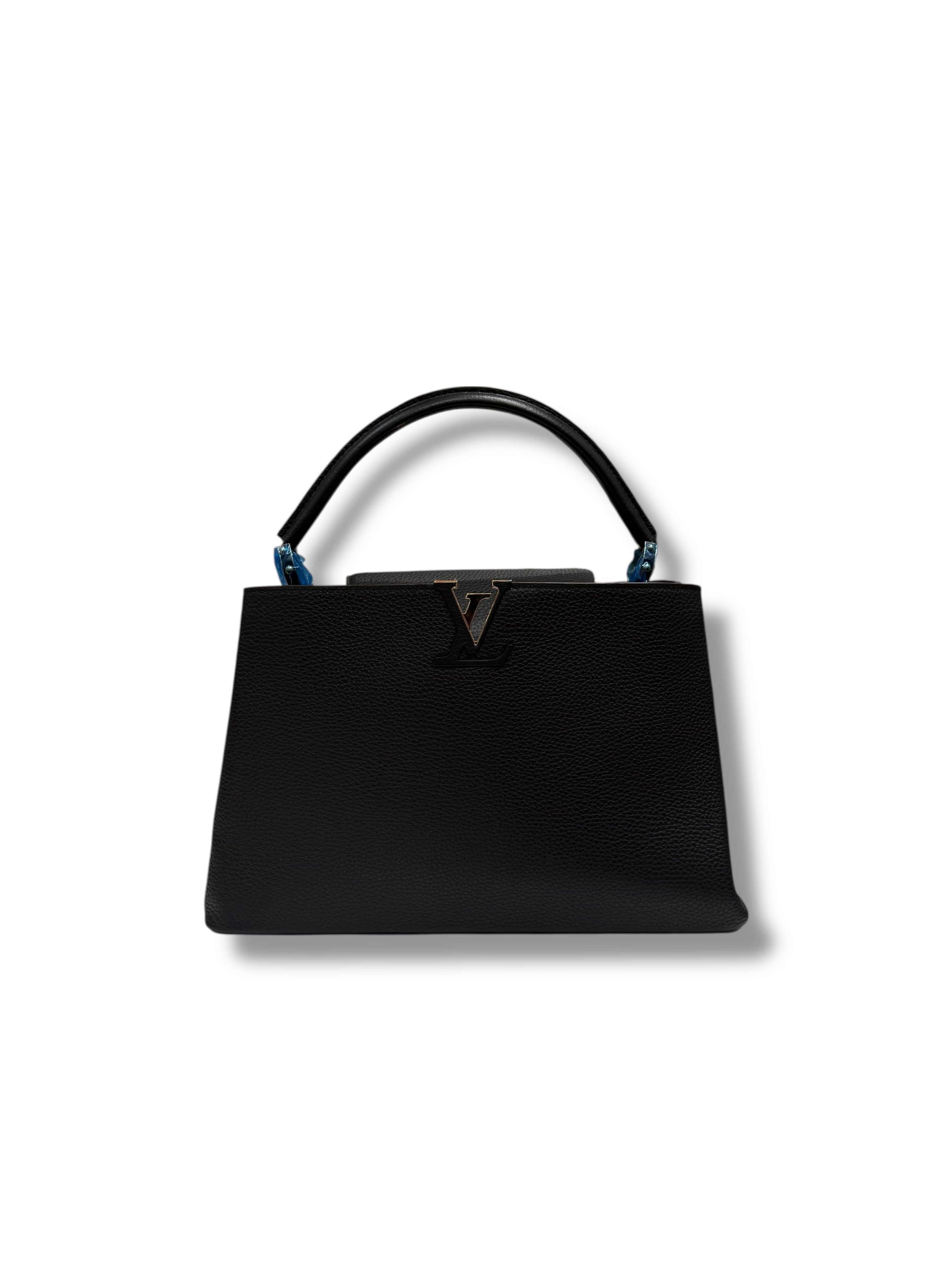 Louis Vuitton - Sac Capucines noir GM