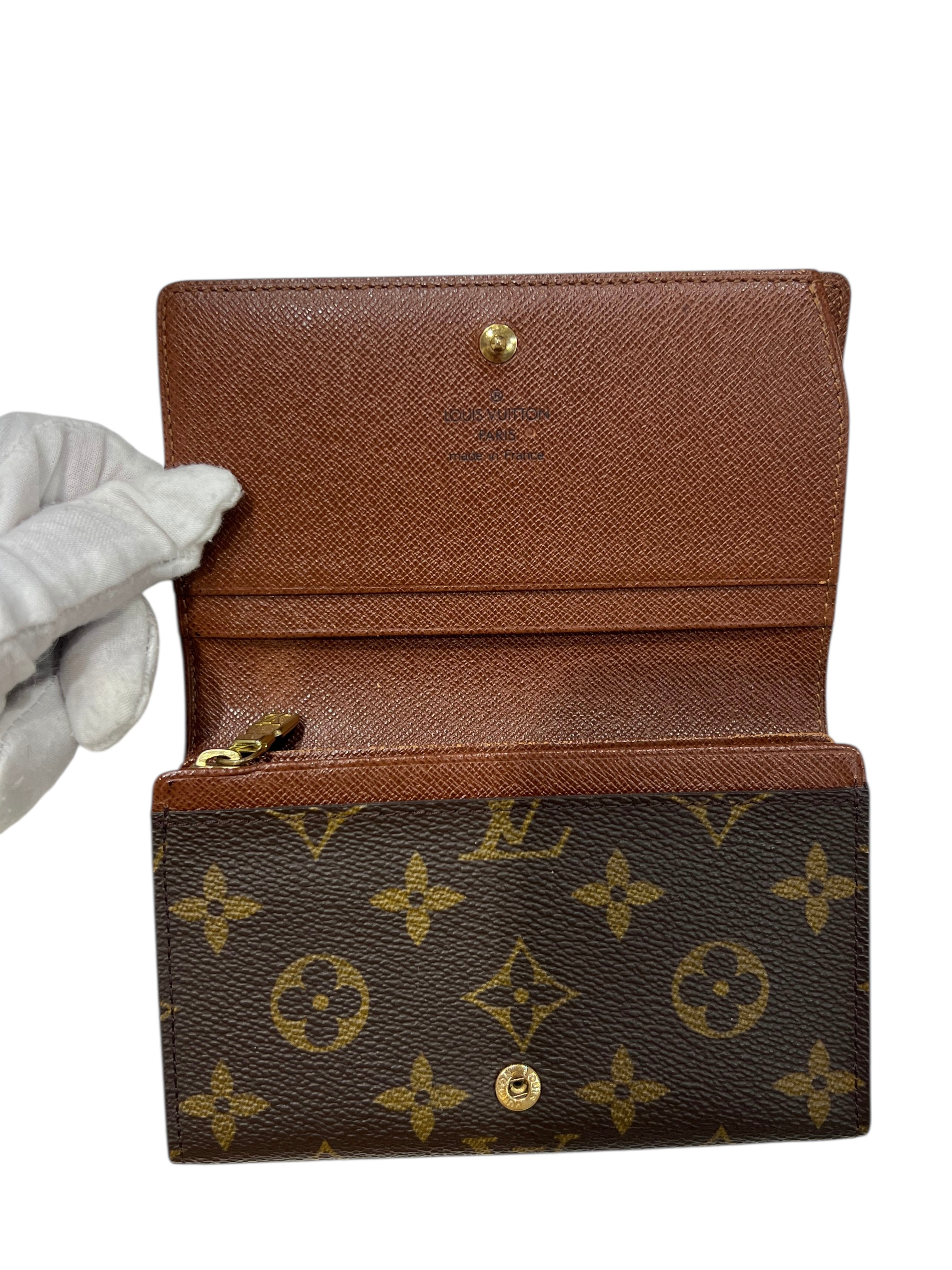 Louis Vuitton - portefeuille Alexandra toile monogramme