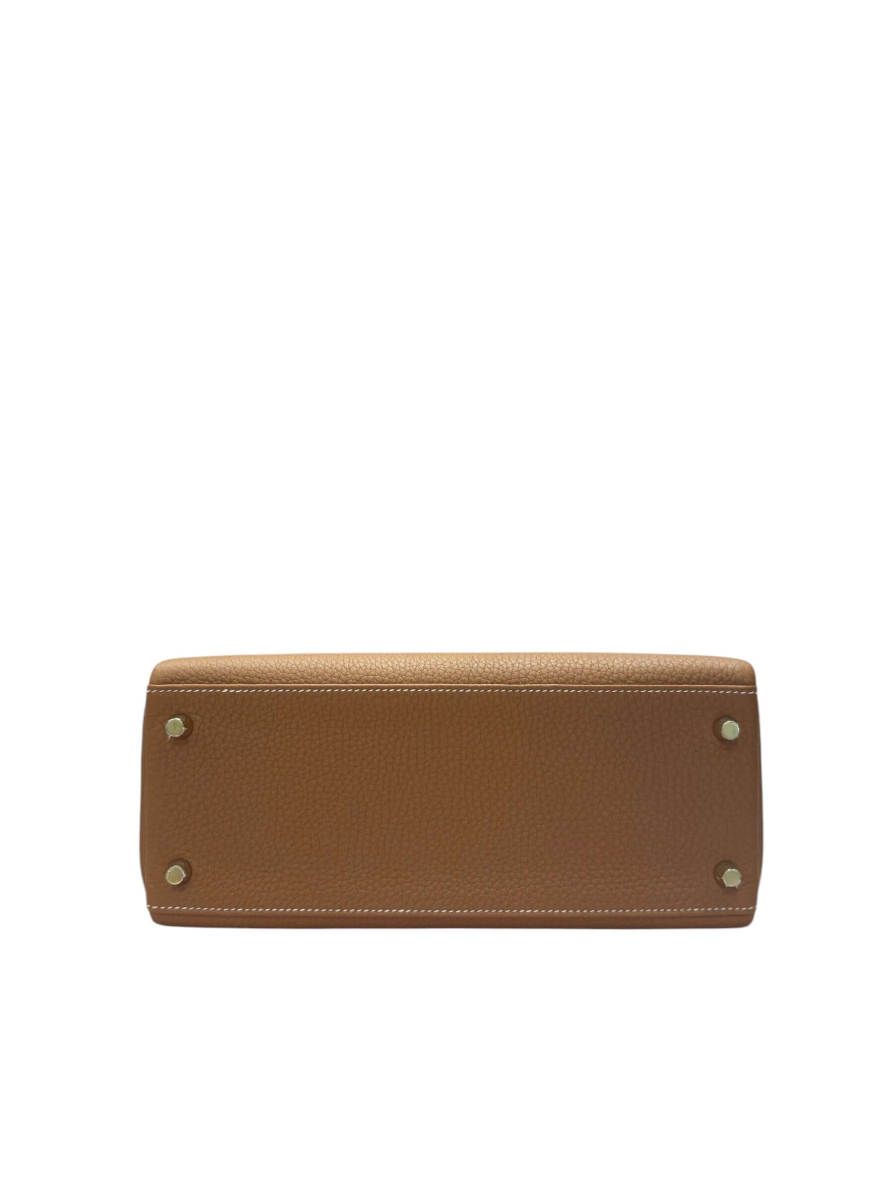 Hermès - Sac Kelly 28 Gold Togo retourné GHW
