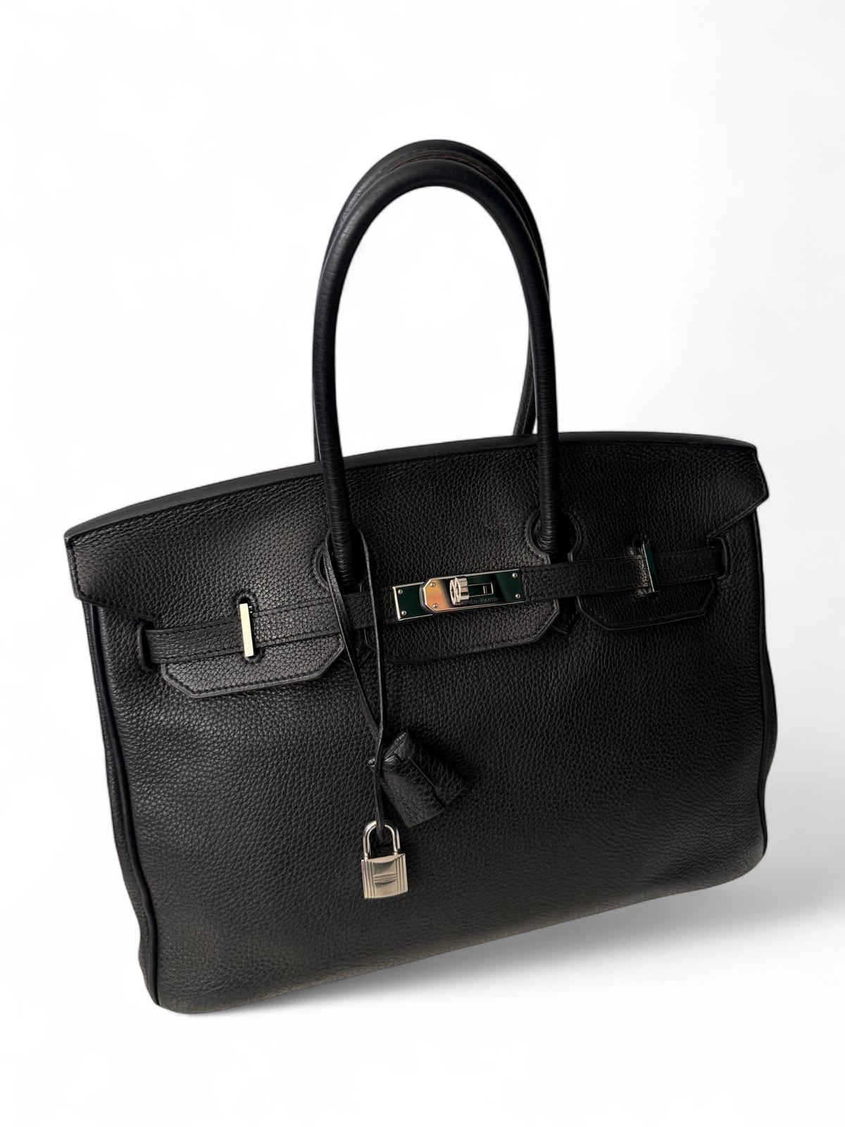 Hermès - Birkin 35 Noir Palladium