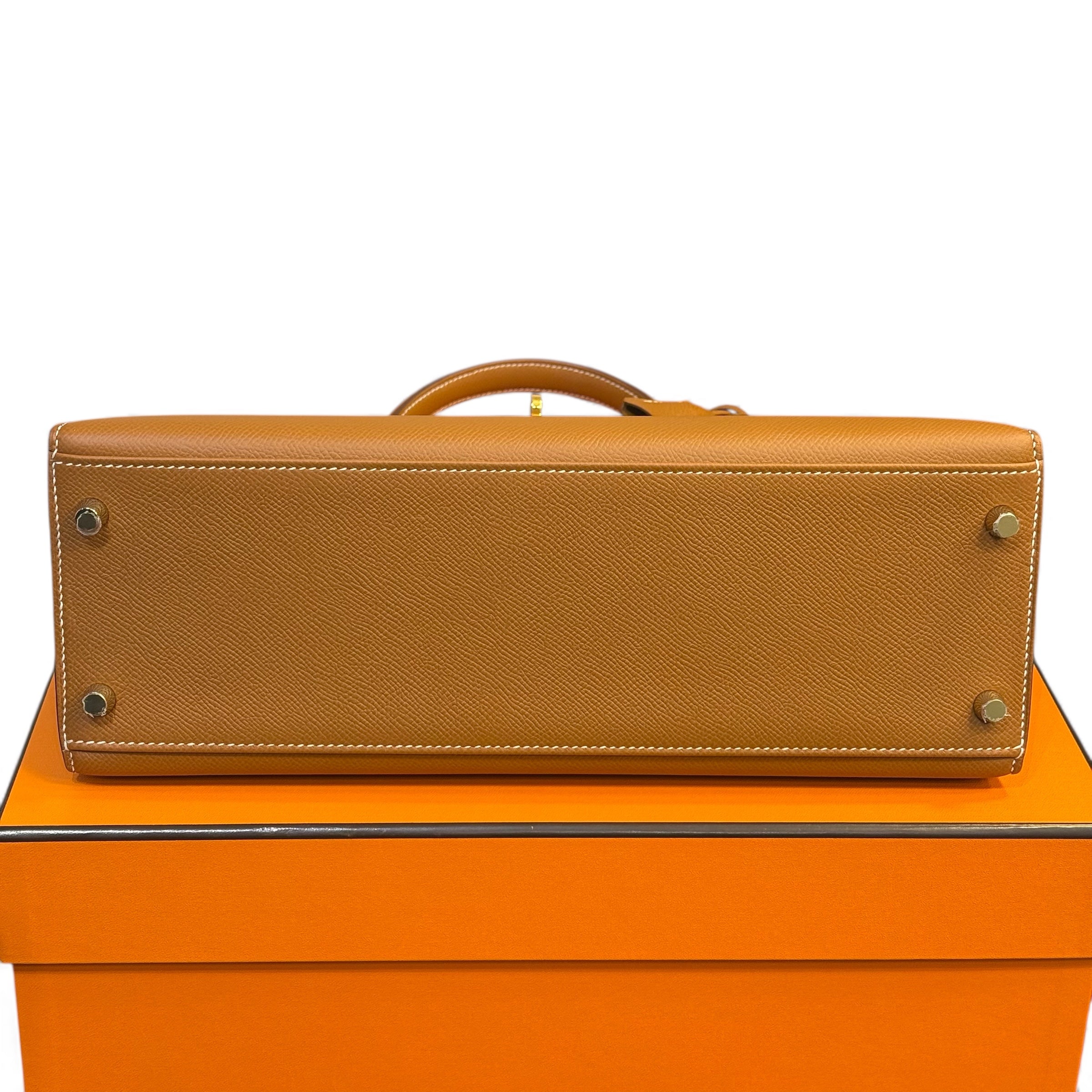 Hermès - Sac Kelly 32 Gold Epsom