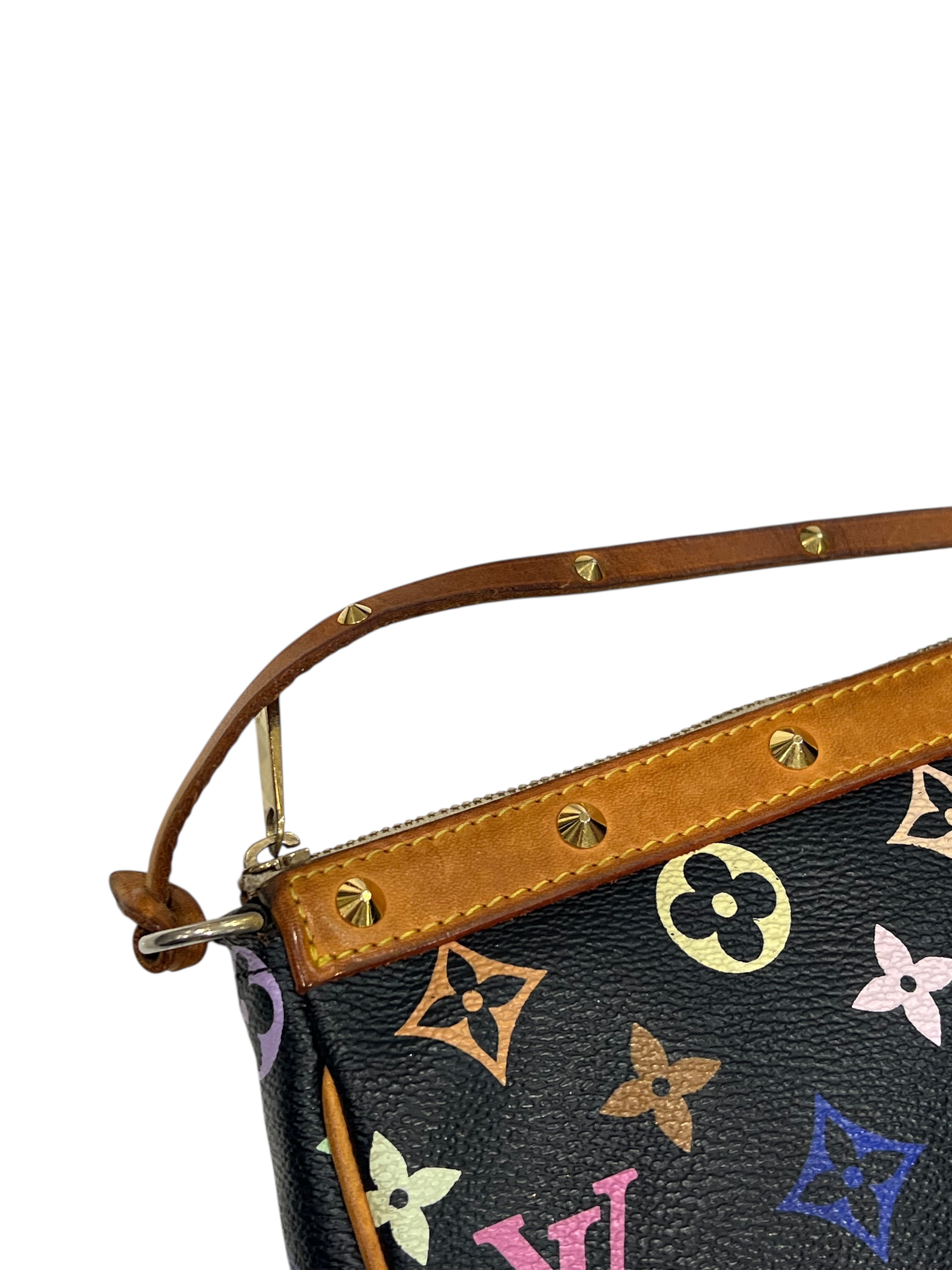 Louis Vuitton - Sac pochette accessoires murakami noire