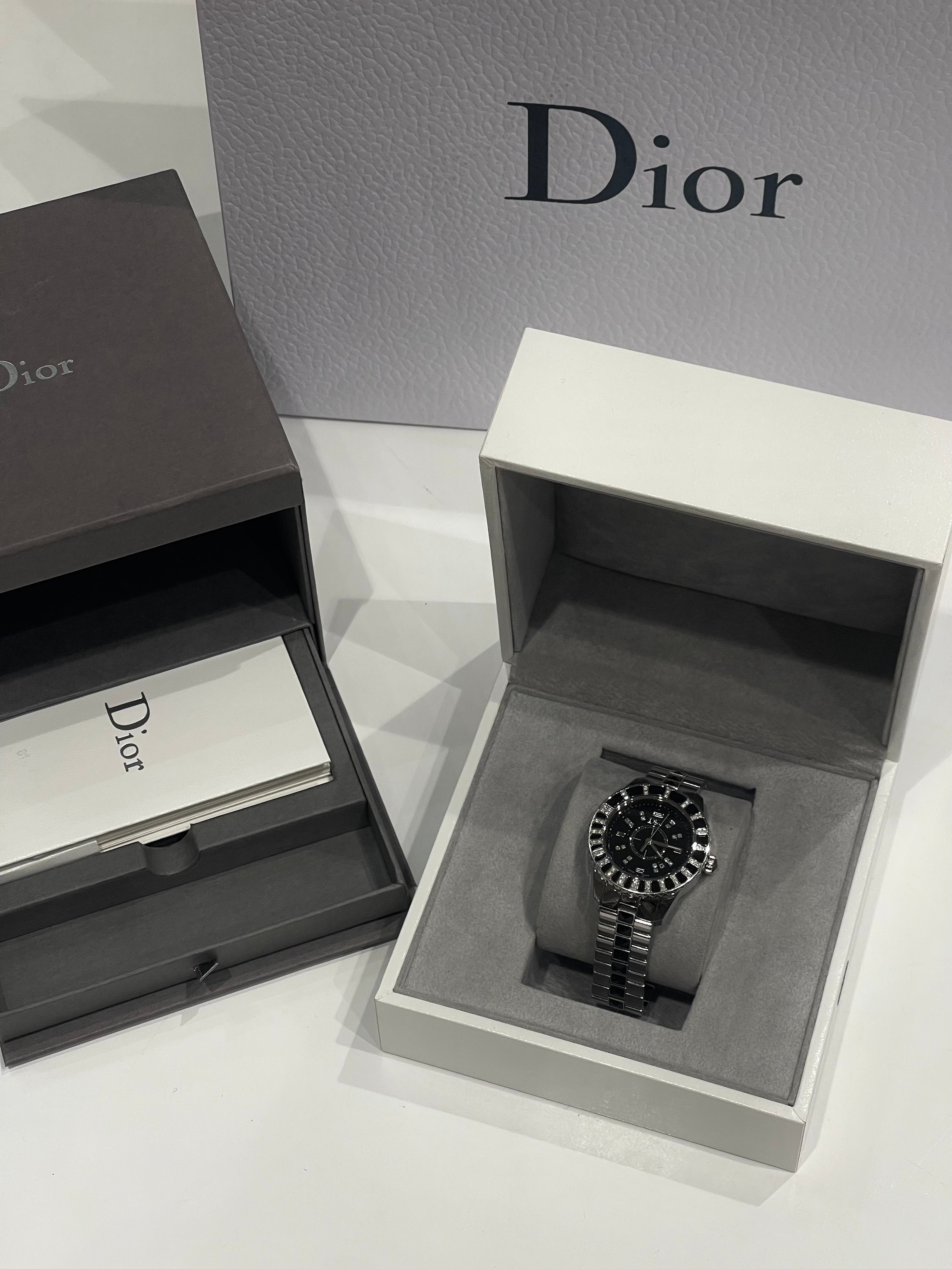 Dior - モントレ クリスタル レディース 34mm