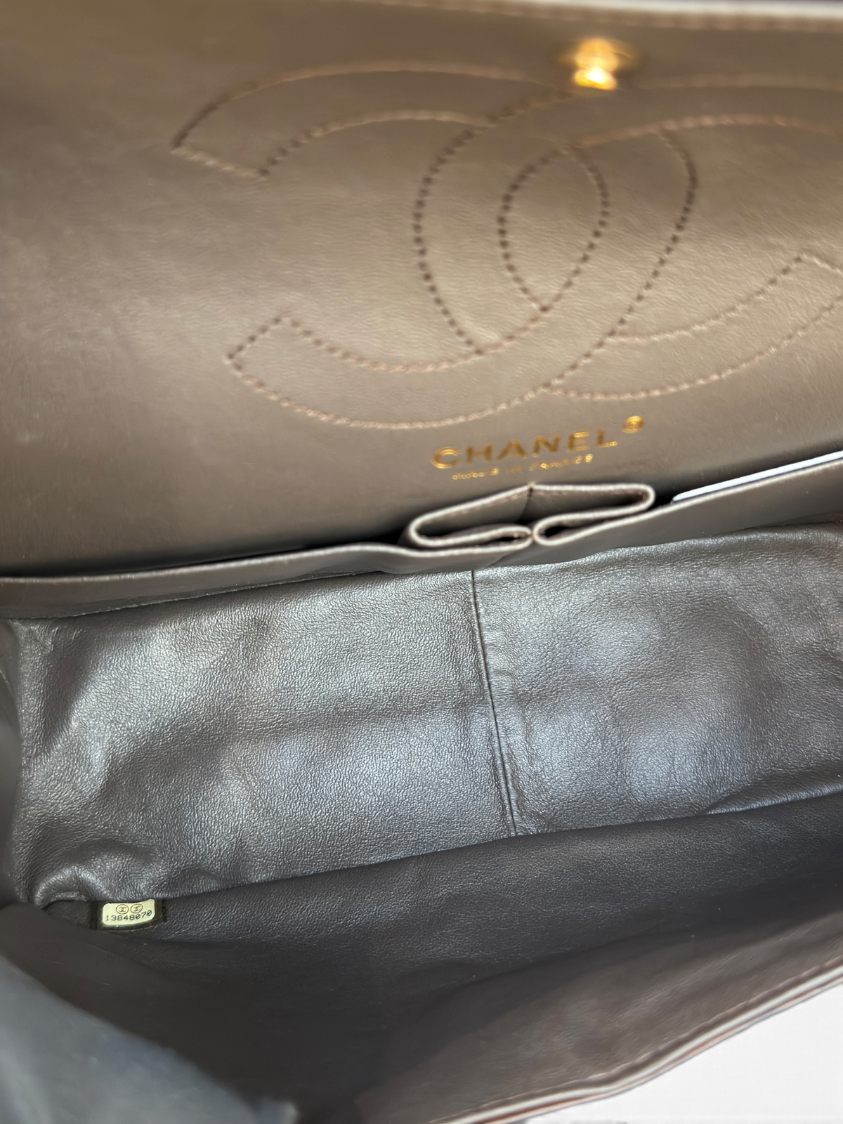 Chanel - Sac 2.55 Bronze