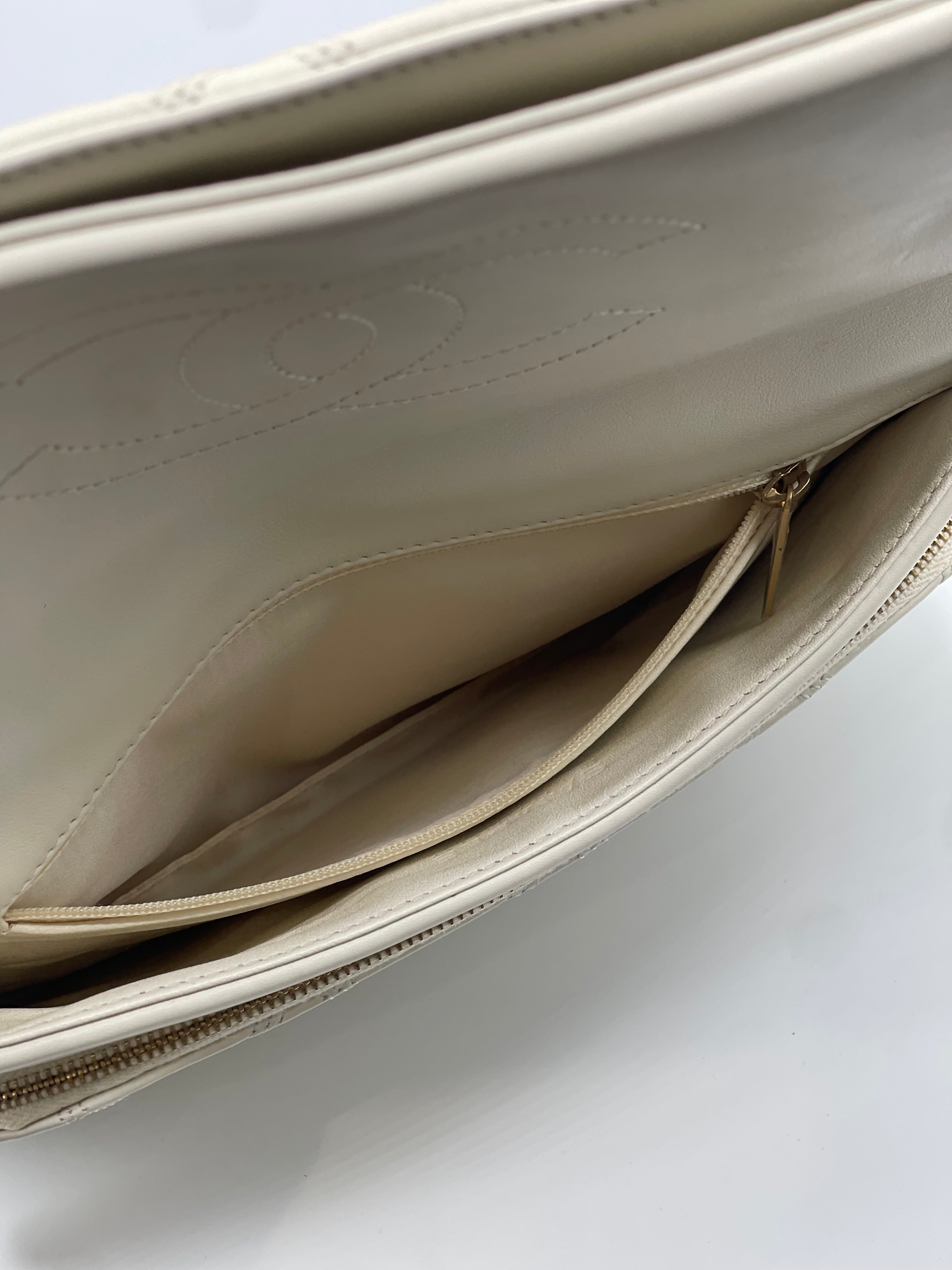 Chanel - Matelassierte Klapp-Clutch