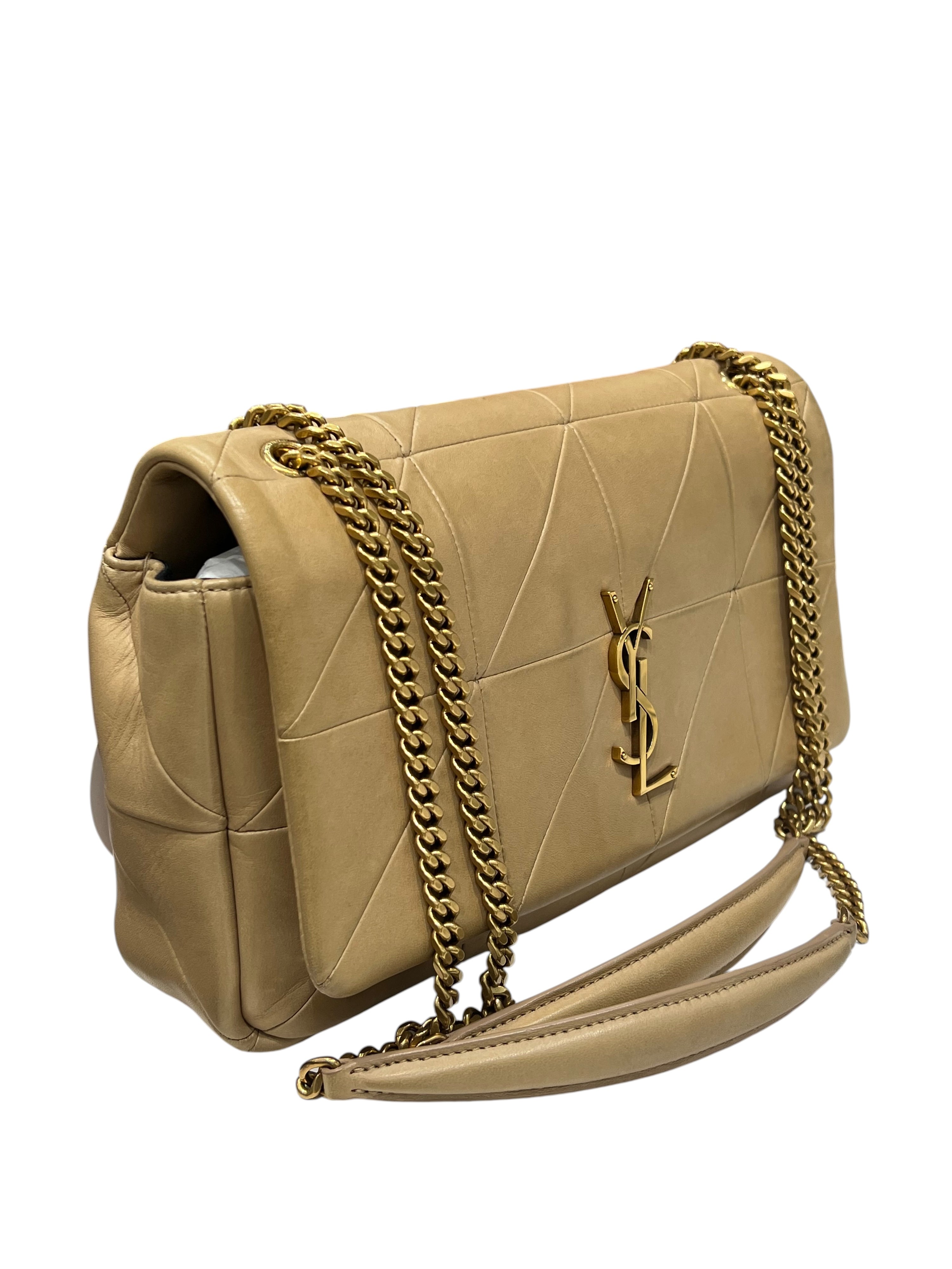 Saint Laurent - sac Jamie medium cuir camel