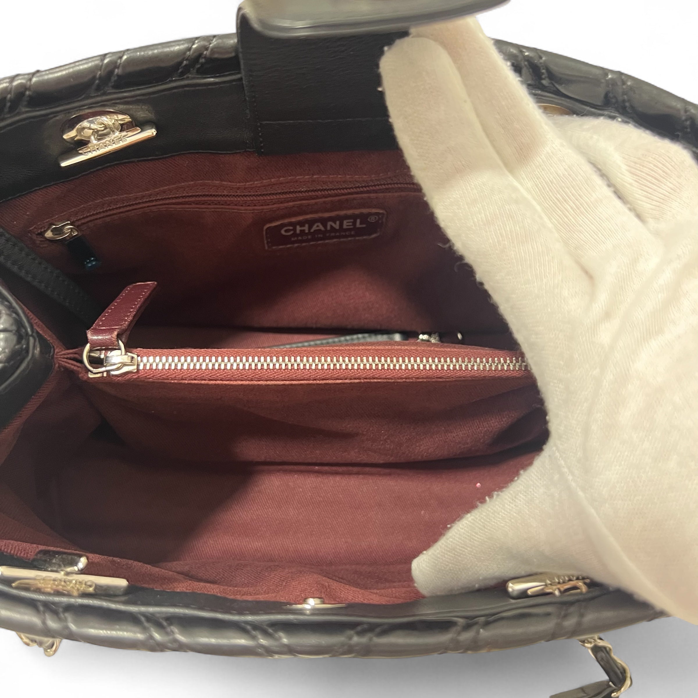 Chanel - Chevron Tragetasche