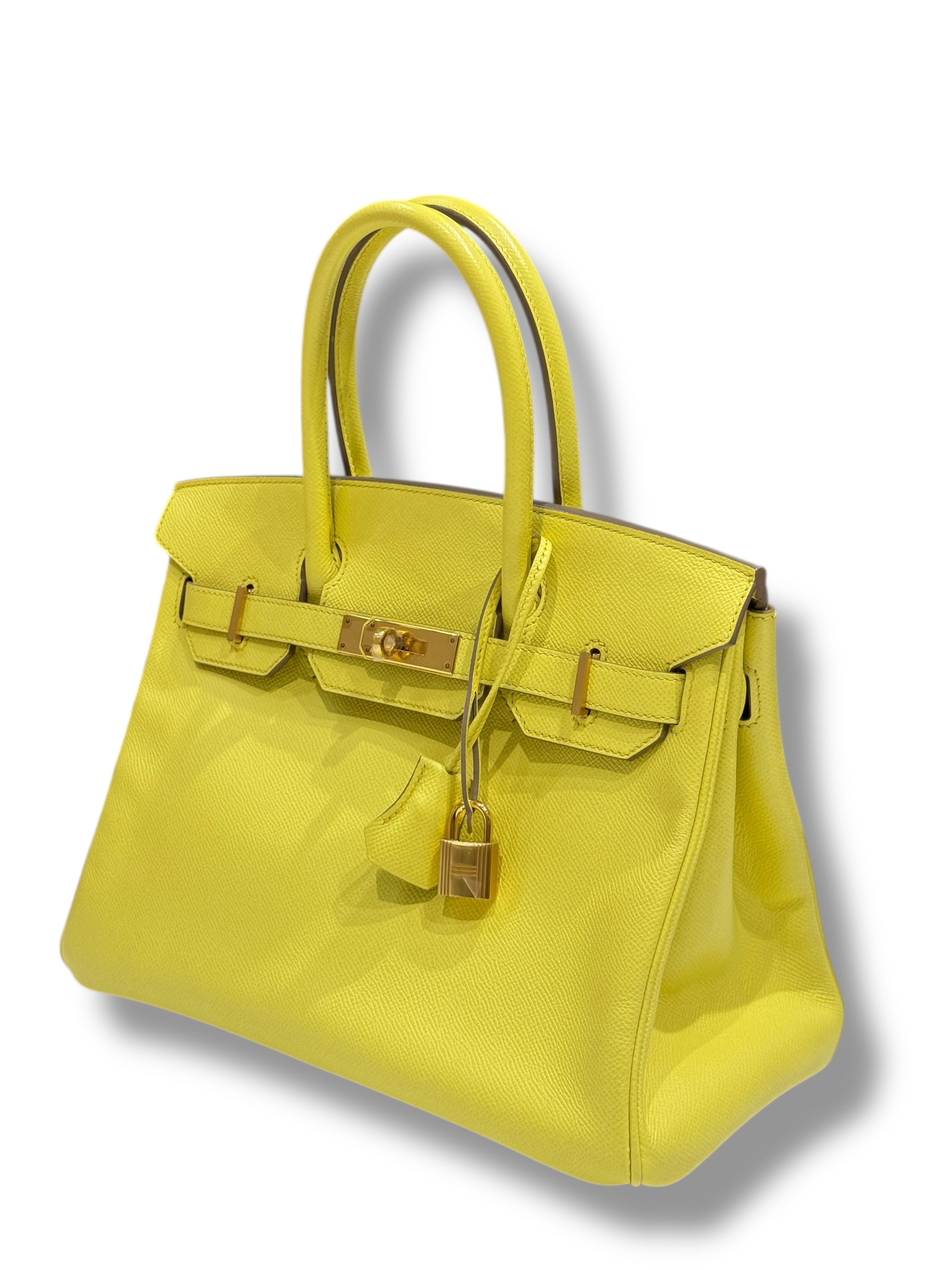 Hermès - Birkin 30 Lime Epsom GHW