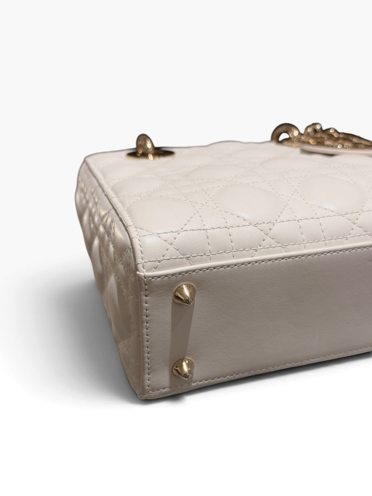 Dior - Sac Lady Dior édition ABC blanc