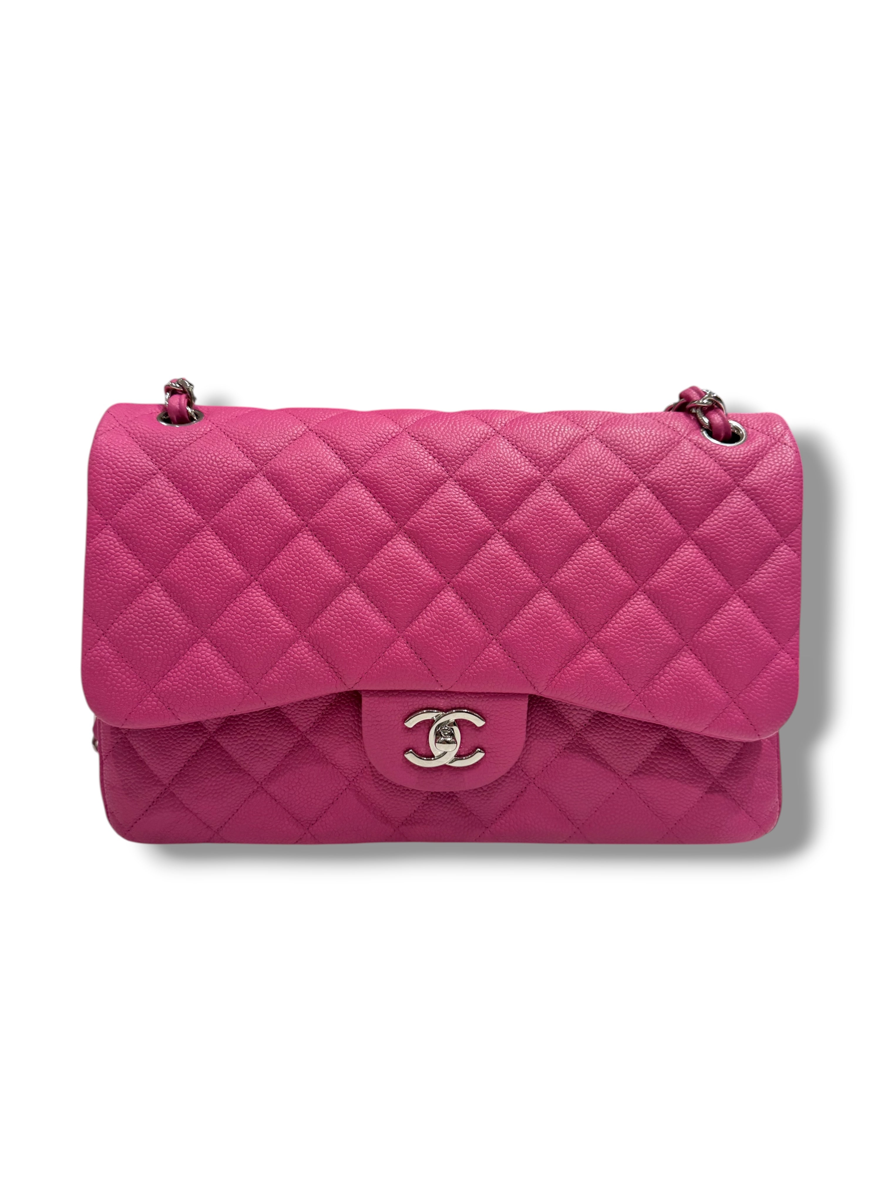 Chanel - Sac 11.12 Classique Rose Framboise