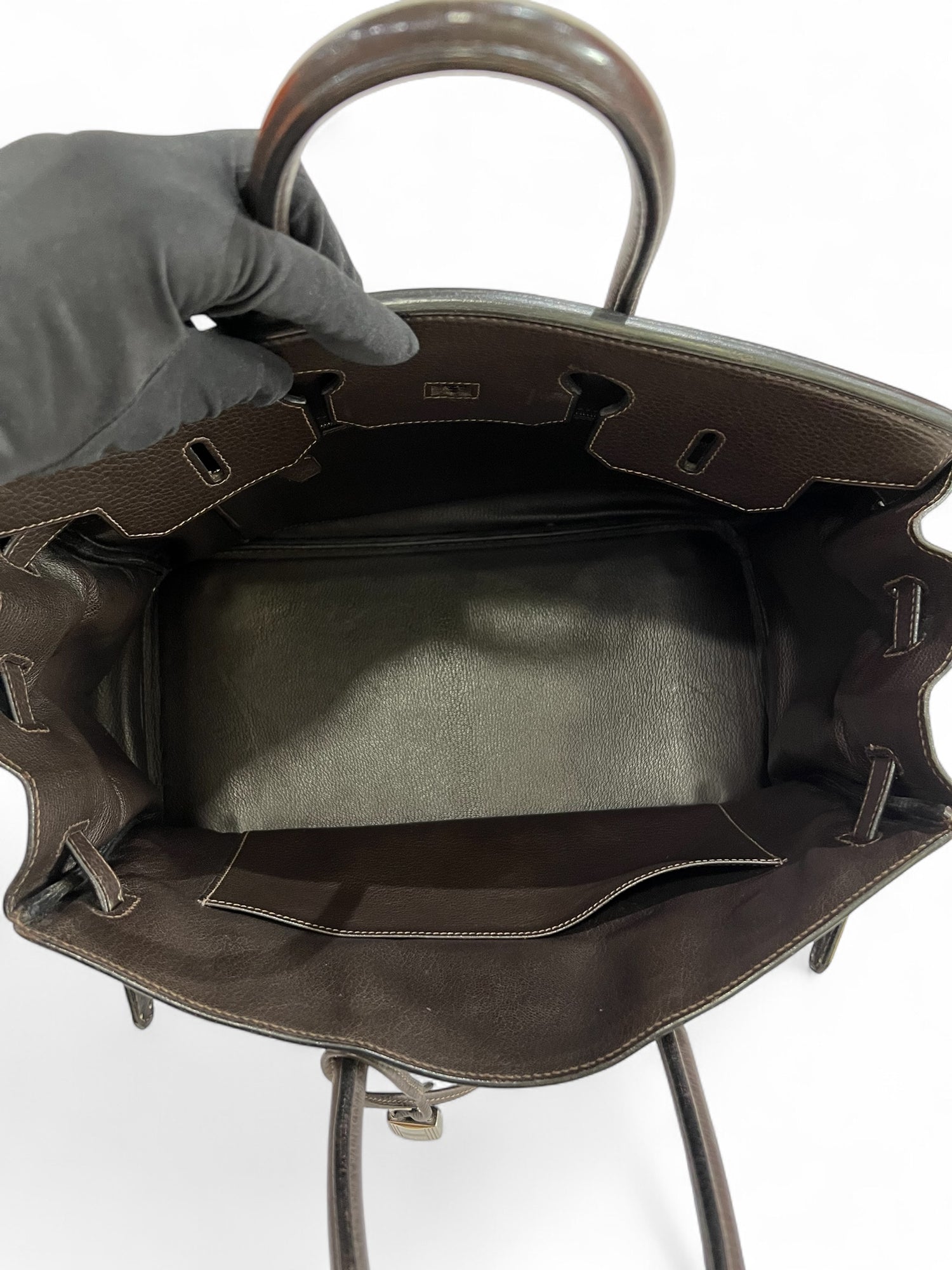 Hermès - Sac Birkin 35 Chocolat